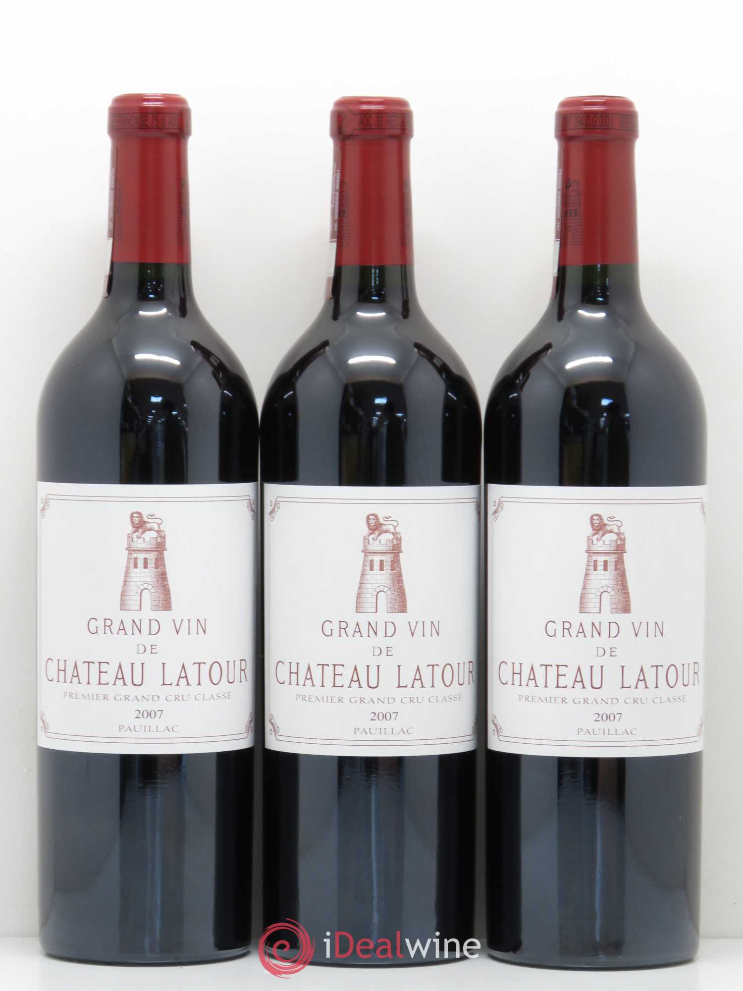 Château Latour 1er Grand Cru Classé 2007 - Lot de 6 bouteilles - 3