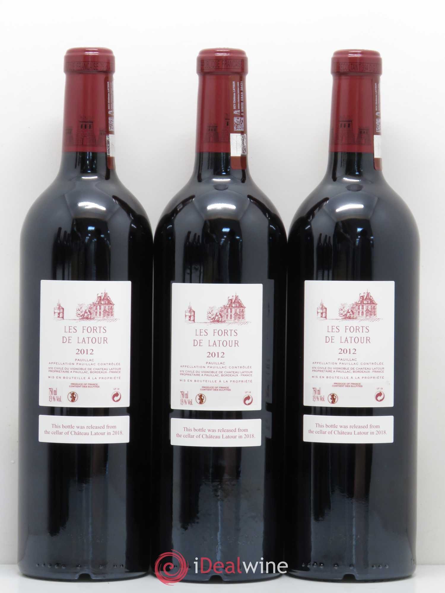 Les Forts de Latour Second Vin 2012 - Lot de 6 bouteilles - 2