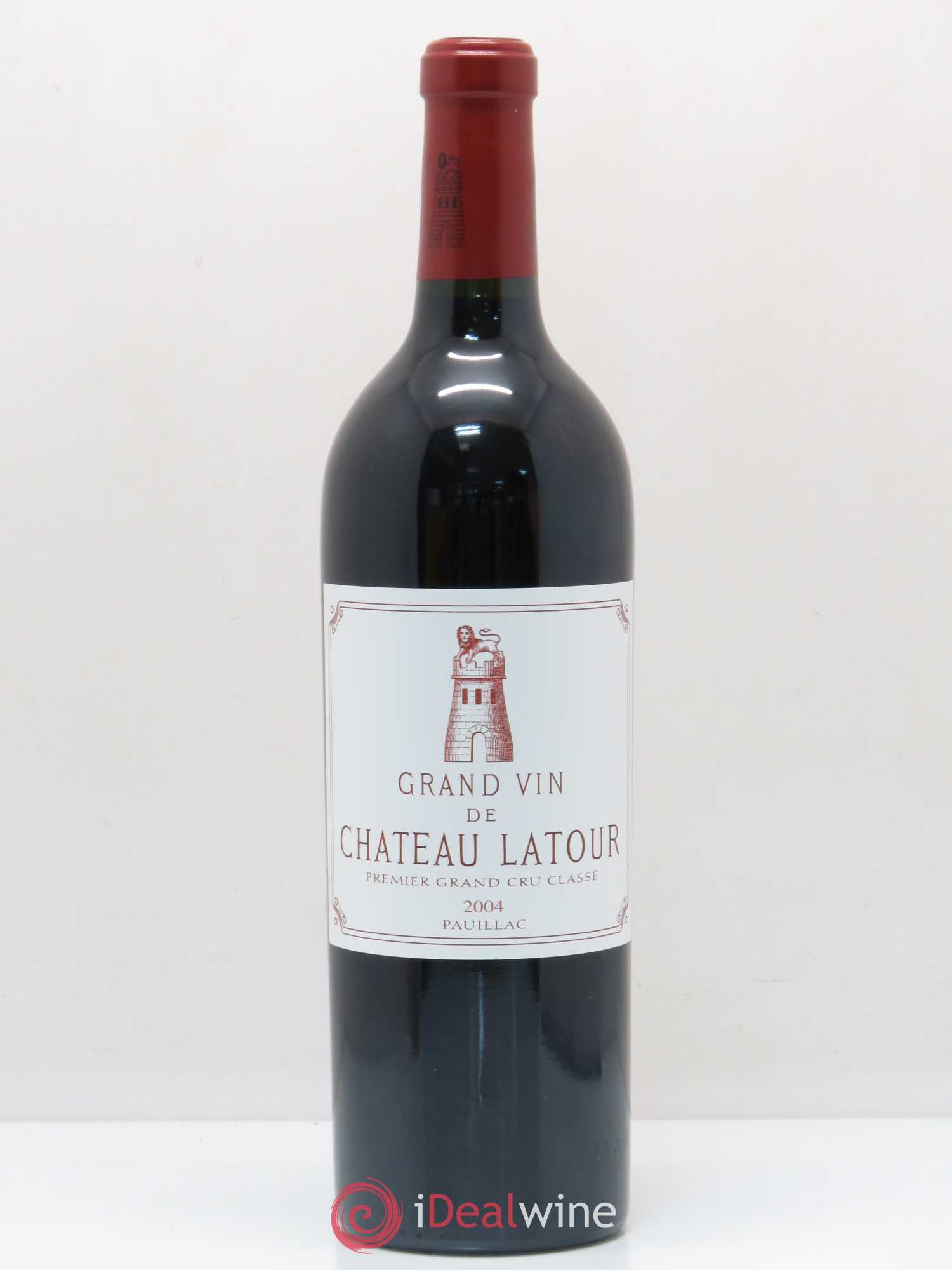 Château Latour 1er Grand Cru Classé 2004 - Lot de 1 bouteille - 0