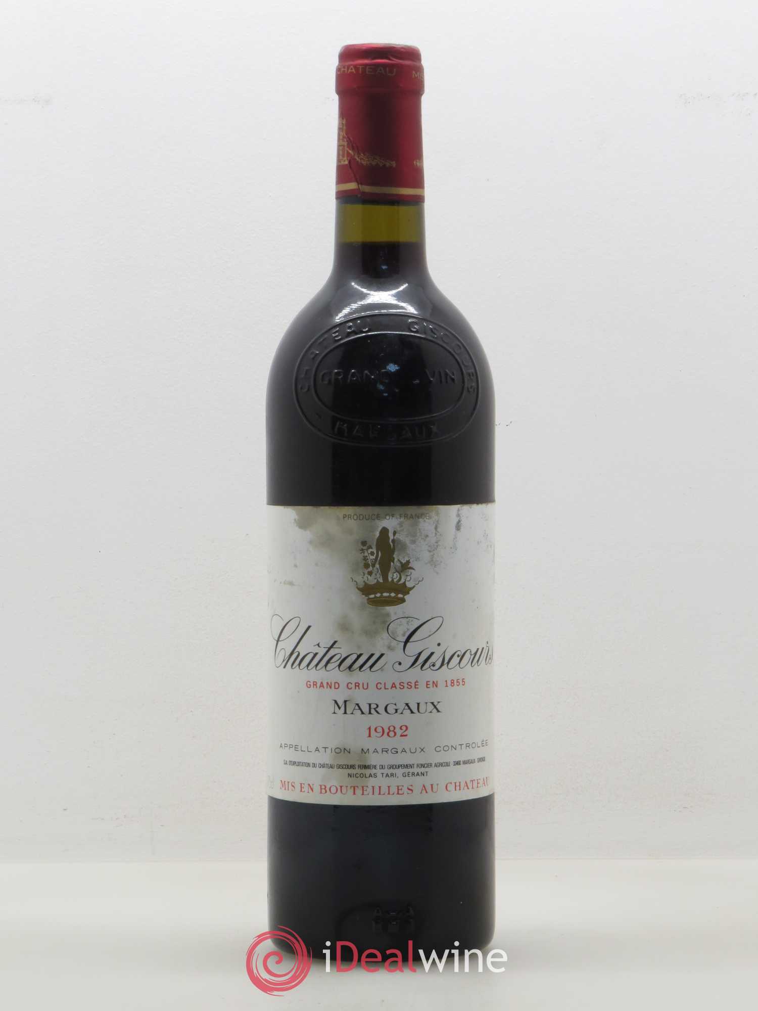 Château Giscours 3ème Grand Cru Classé 1982 - Lot de 1 bouteille - 0