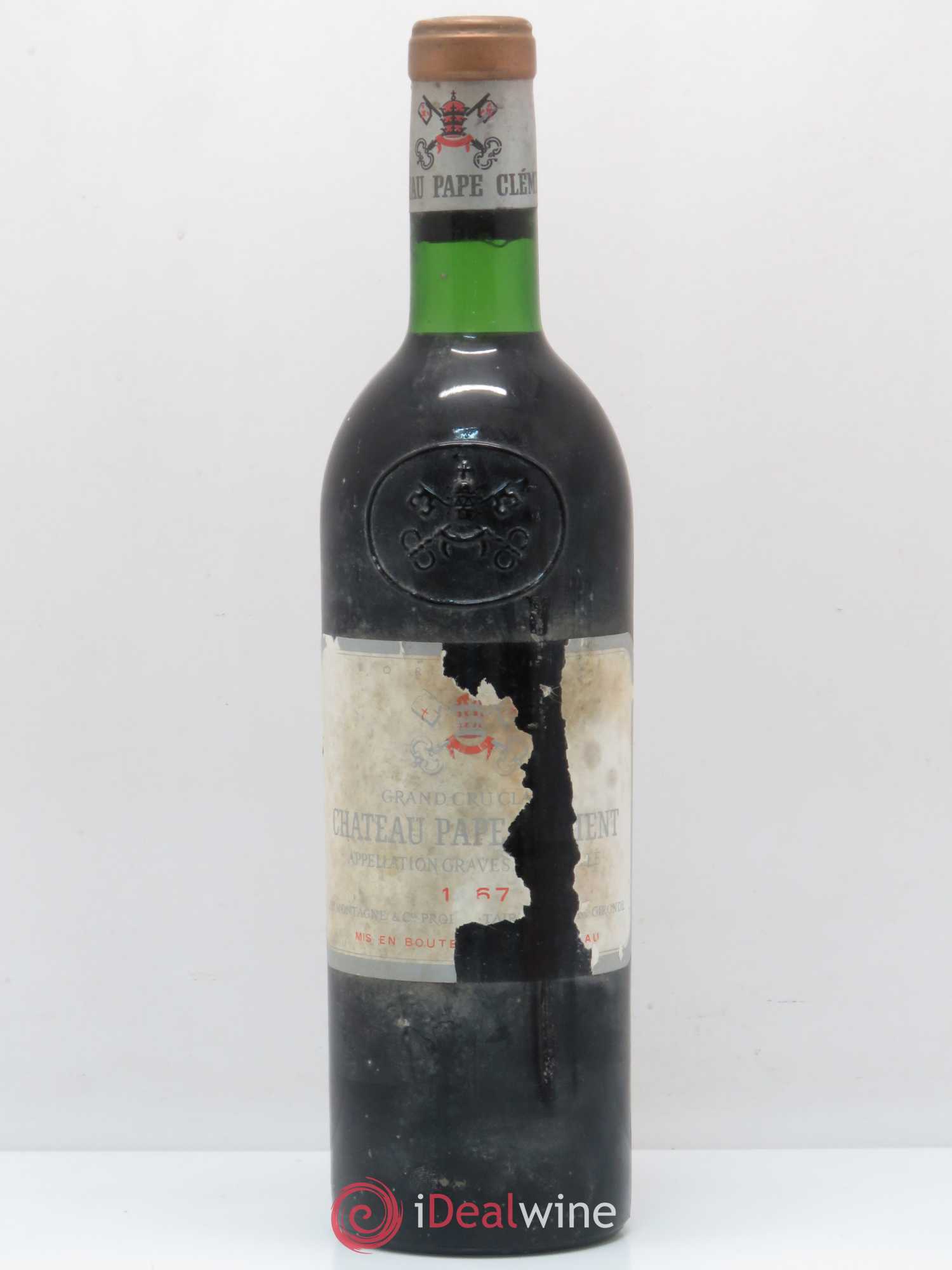 Château Pape Clément Cru Classé de Graves 1967 - Lot de 1 bouteille - 0
