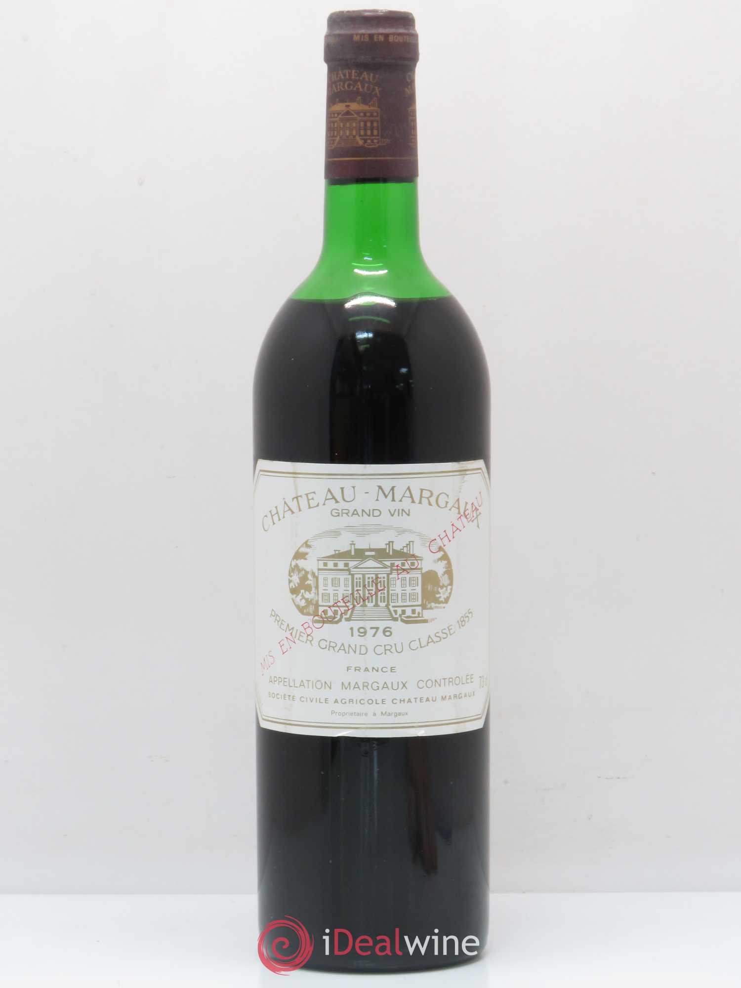 Château Margaux 1er Grand Cru Classé 1976 - Lot de 1 bouteille - 0