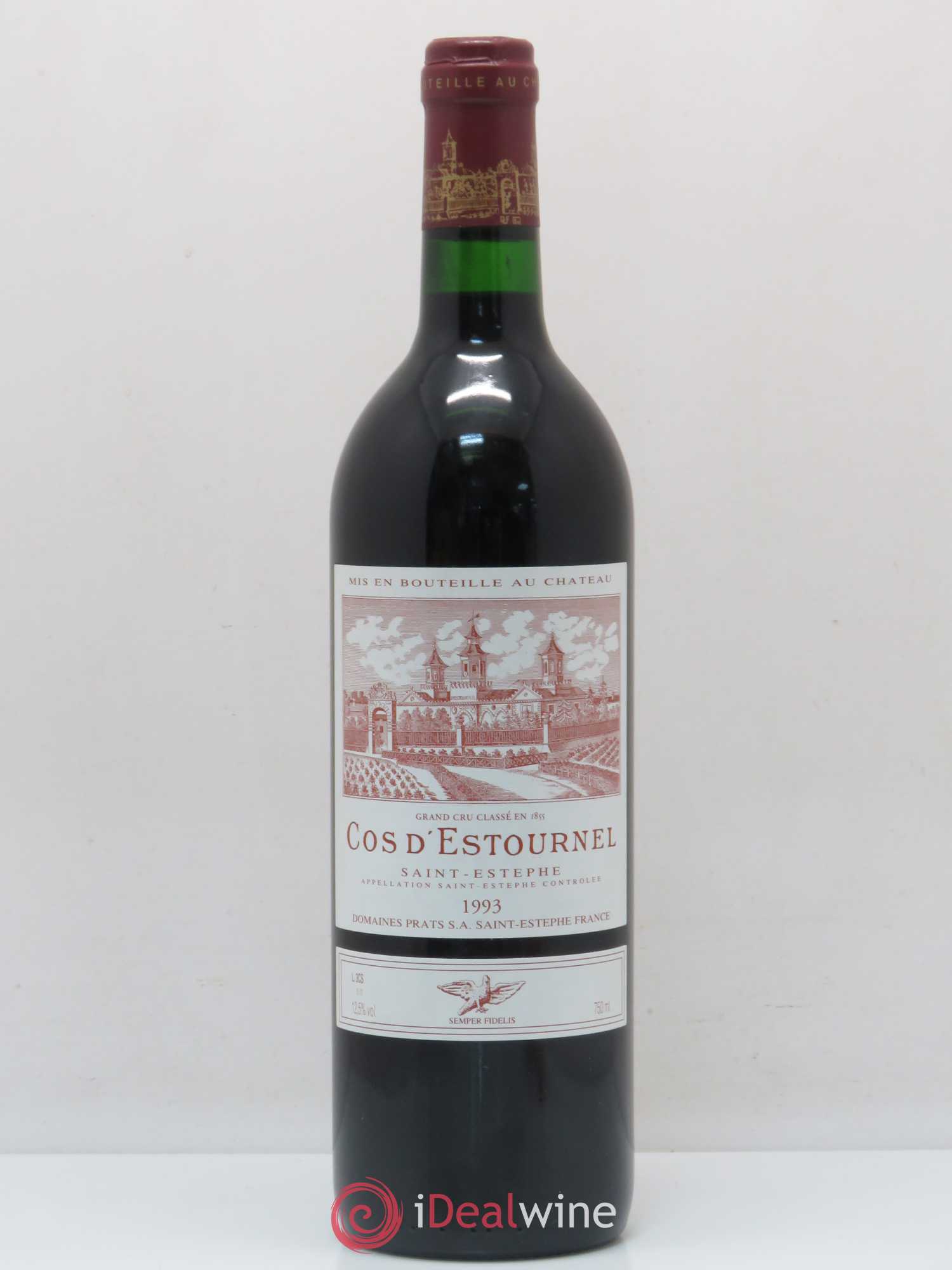 Cos d'Estournel 2ème Grand Cru Classé 1993 - Lot de 1 bouteille - 0