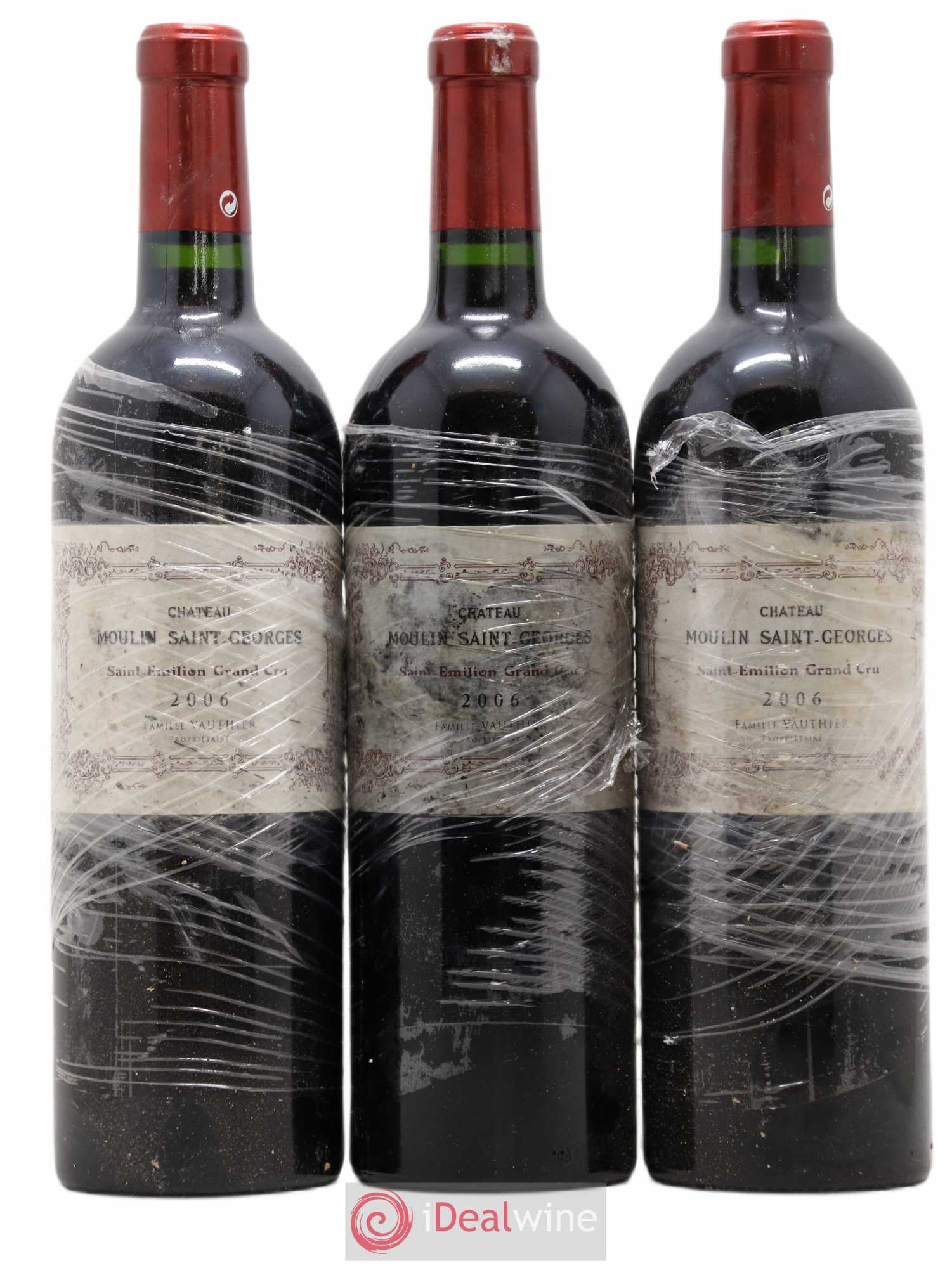 Château Moulin Saint Georges 2006 - Lot de 3 bouteilles - 0