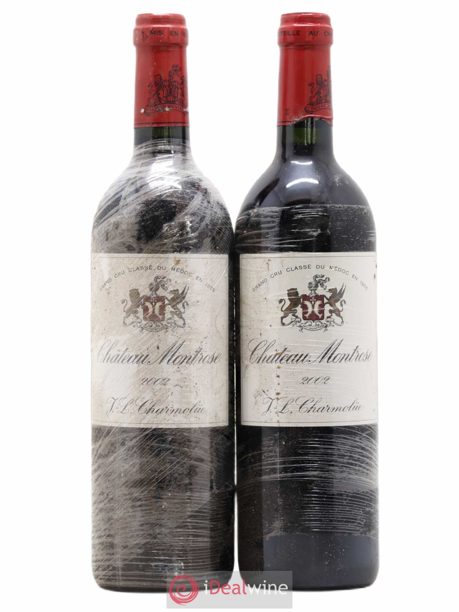 Château Montrose 2ème Grand Cru Classé 2002 - Lot de 2 bouteilles - 0