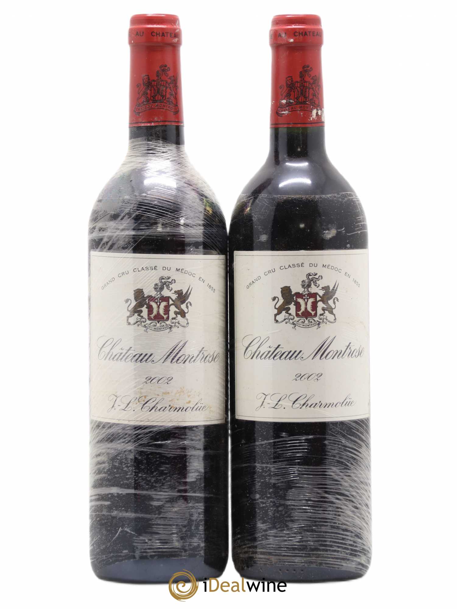 Château Montrose 2ème Grand Cru Classé 2002 - Lot de 2 bouteilles - 0