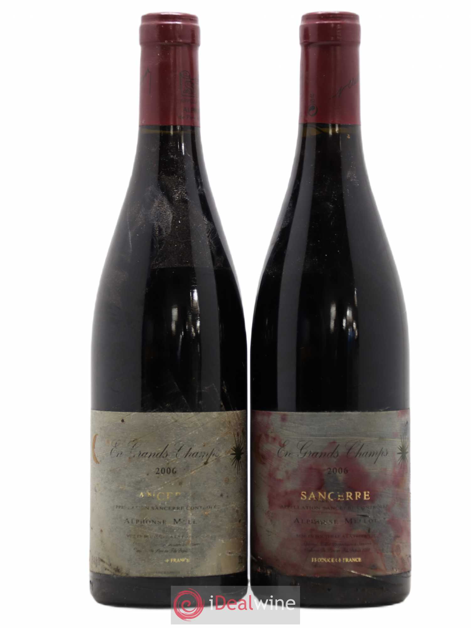 Sancerre En Grands Champs Alphonse Mellot (sans prix de réserve) 2006 - Lot de 2 bouteilles - 0