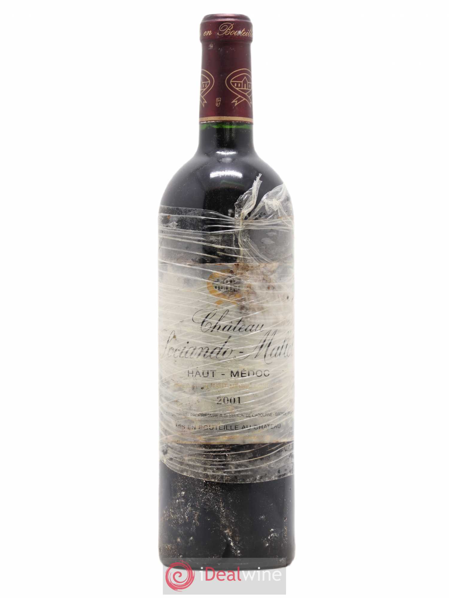 Château Sociando Mallet (sans prix de réserve) 2001 - Lot de 1 bouteille - 0