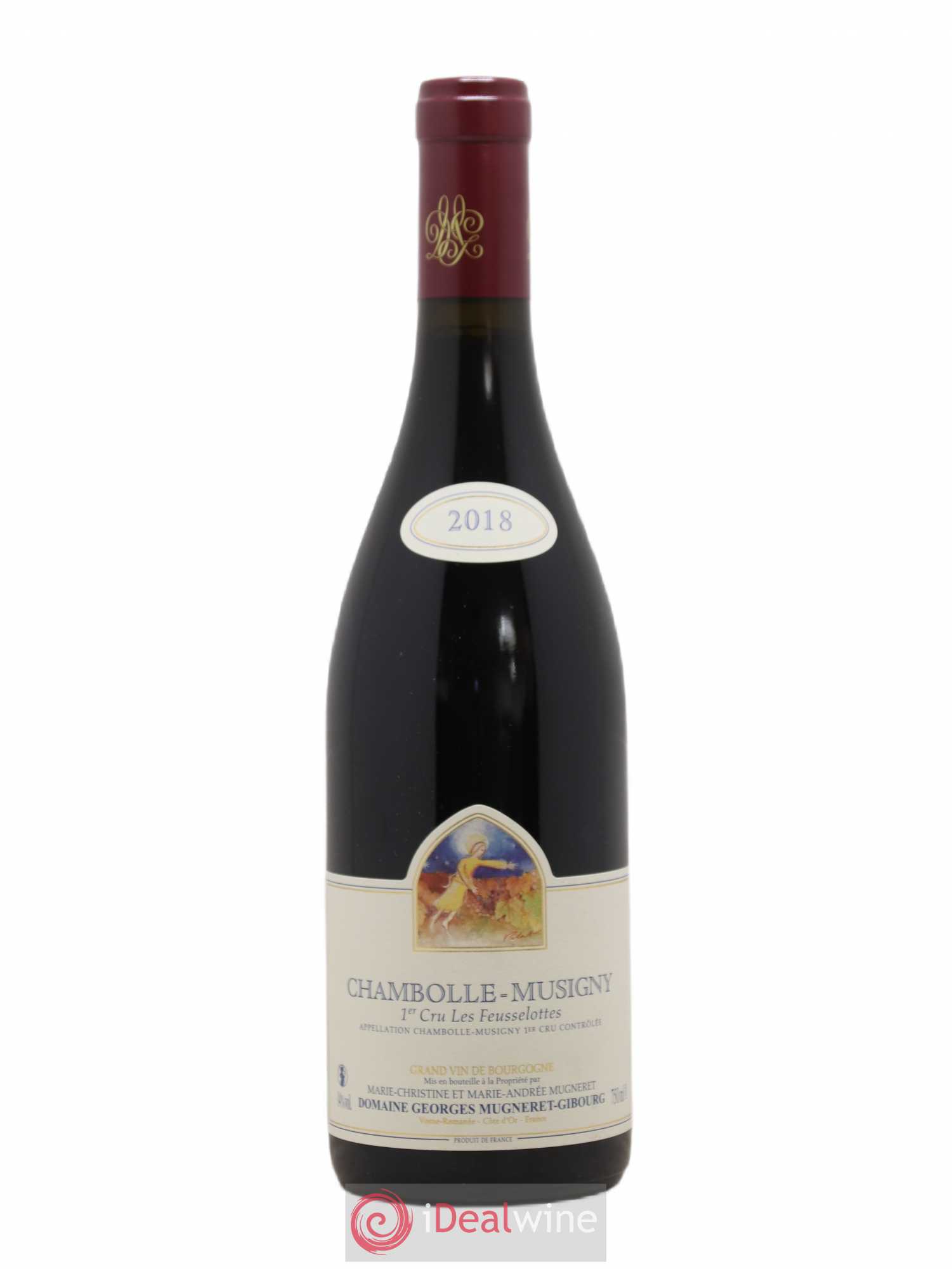 Chambolle-Musigny 1er Cru Les Feusselottes Mugneret-Gibourg (Domaine) 2018 - Lot de 1 bouteille - 0