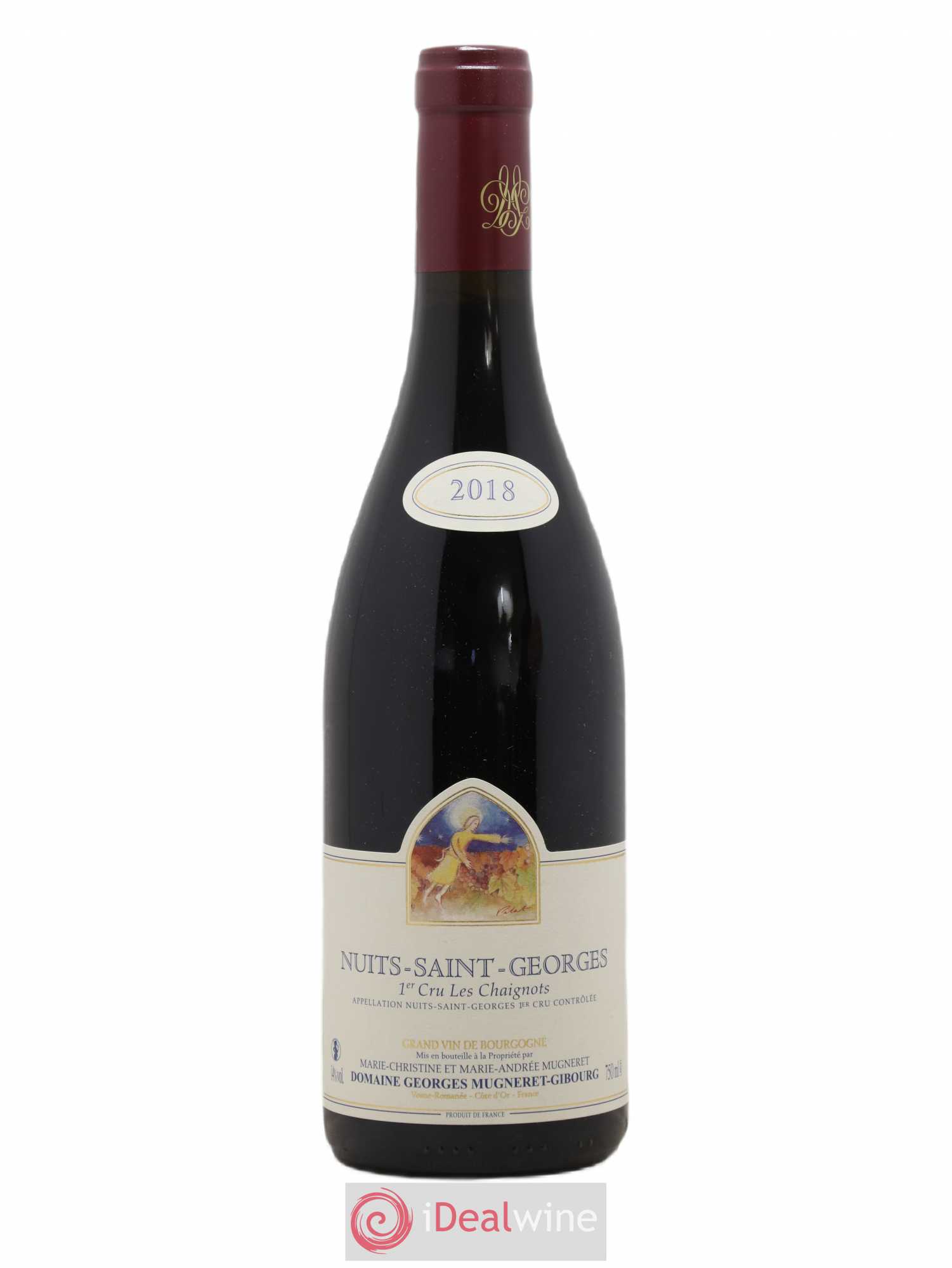 Nuits-Saint-Georges 1er Cru Les Chaignots Georges Mugneret (Domaine) 2018 - Lot de 1 bouteille - 0