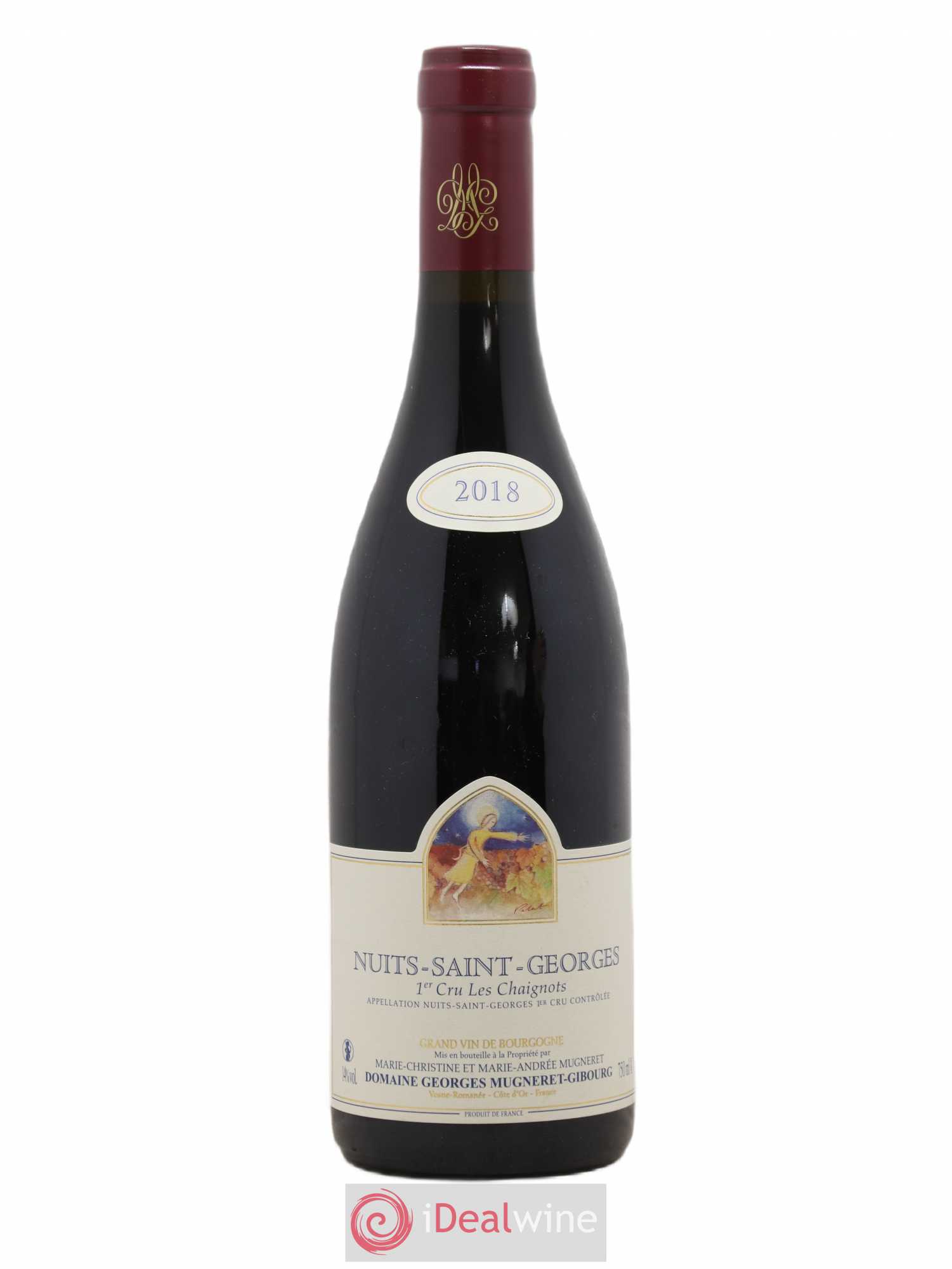 Nuits-Saint-Georges 1er Cru Les Chaignots Georges Mugneret (Domaine) 2018 - Lot de 1 bouteille - 0