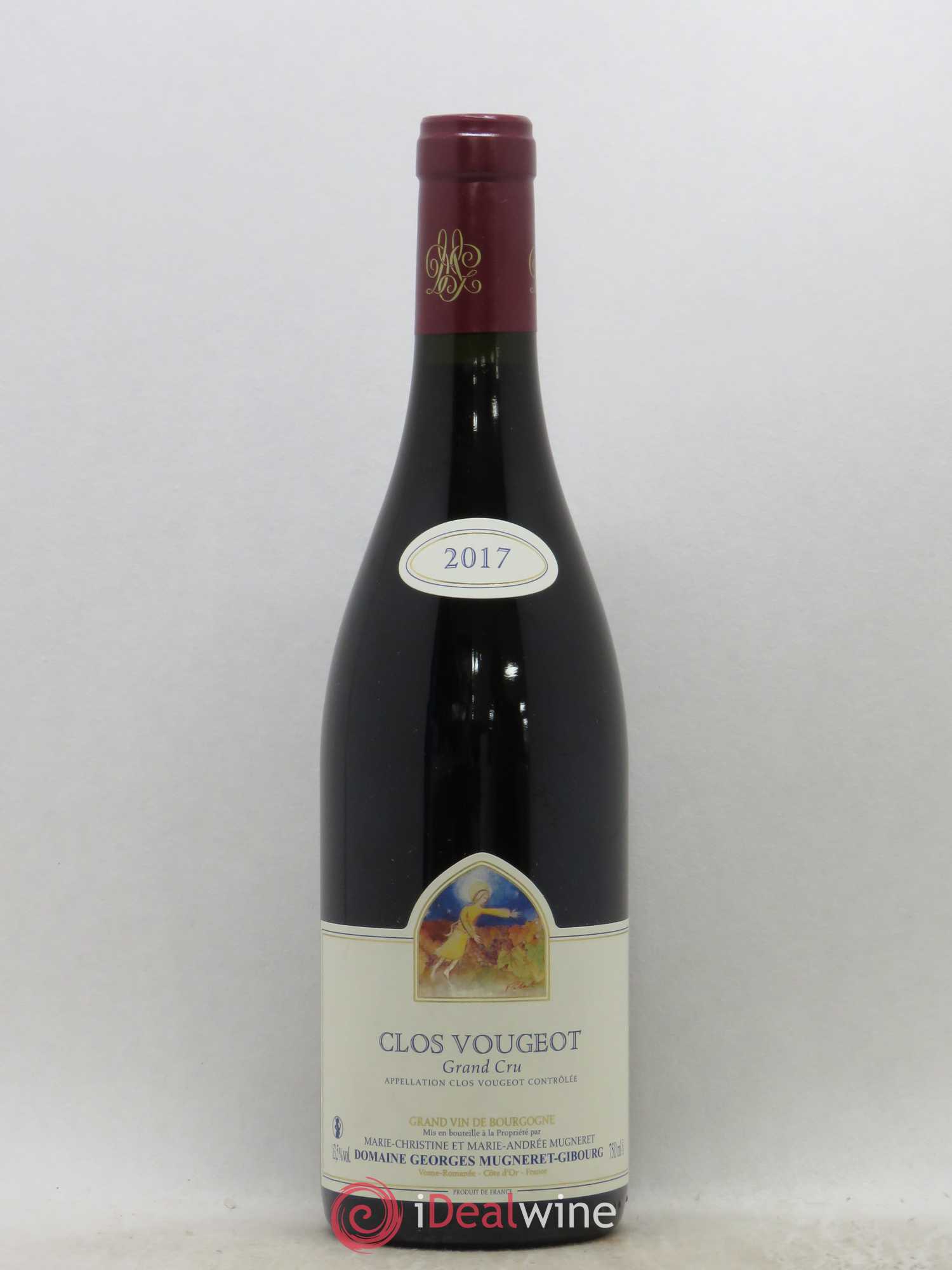 Clos de Vougeot Grand Cru Georges Mugneret-Gibourg (Domaine) 2017 - Lot de 1 bouteille - 0