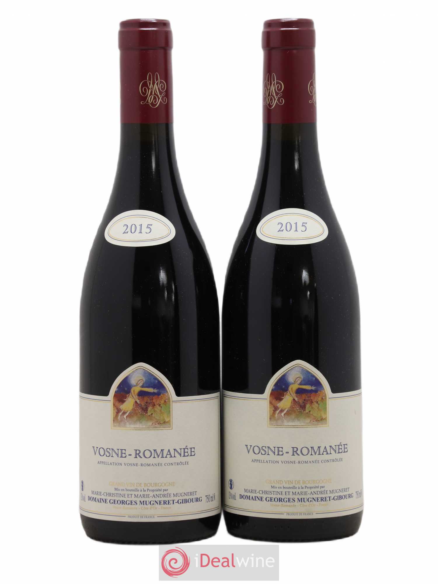 Vosne-Romanée Mugneret-Gibourg (Domaine) 2015 - Lot de 2 bouteilles - 0