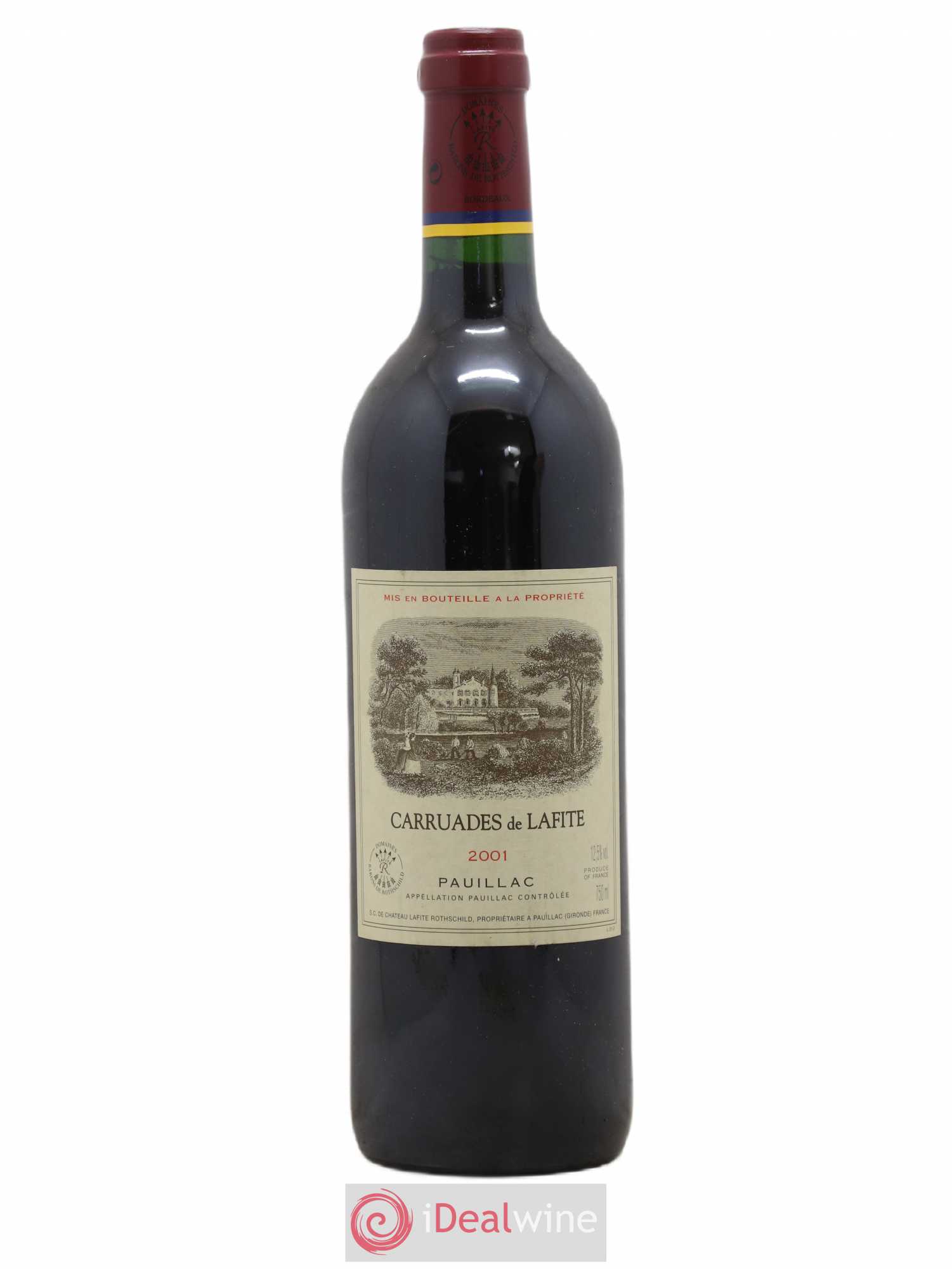 Carruades de Lafite Rothschild Second Vin 2001 - Lot de 1 bouteille - 0