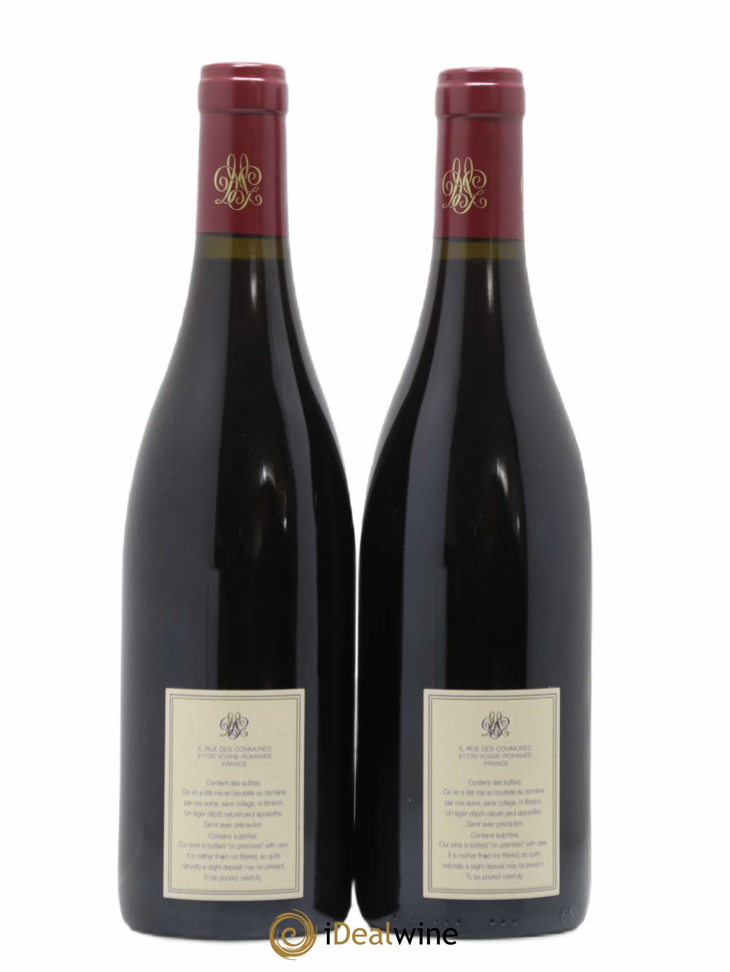 Nuits-Saint-Georges 1er Cru Les Chaignots Mugneret-Gibourg (Domaine) 2011 - Lot de 2 bouteilles - 1