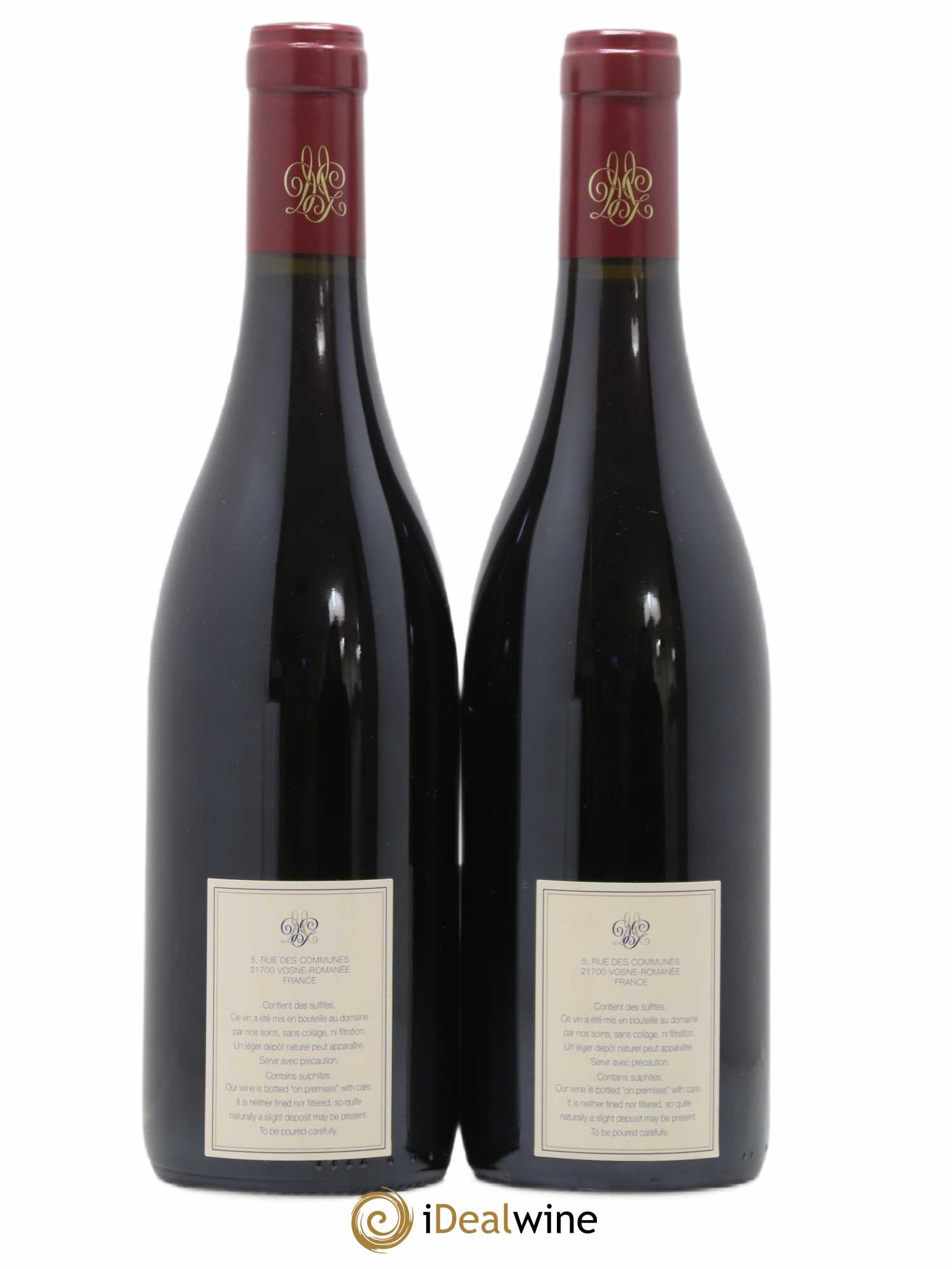 Nuits-Saint-Georges 1er Cru Les Chaignots Mugneret-Gibourg (Domaine) 2012 - Lot de 2 bouteilles - 1