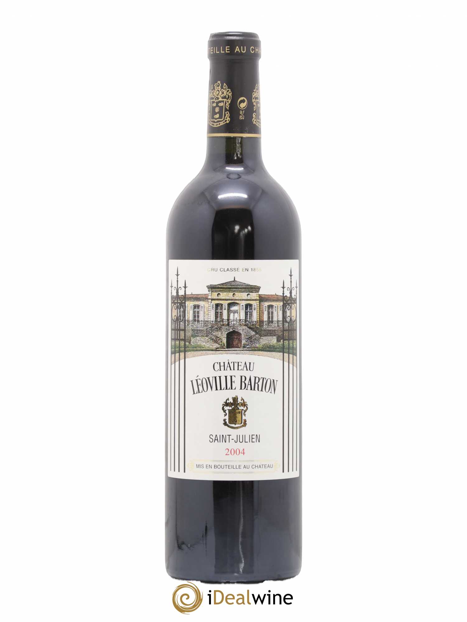 Château Léoville Barton 2ème Grand Cru Classé 2004 - Lot de 1 bouteille - 0