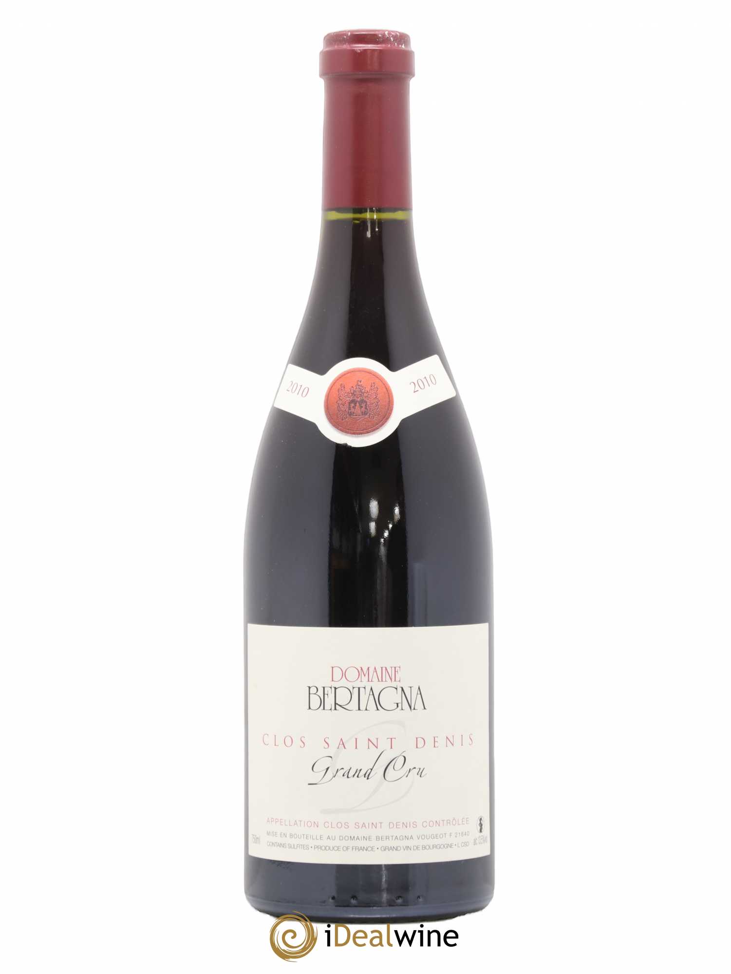 Clos Saint-Denis Grand Cru Bertagna 2010 - Lot de 1 bouteille - 0