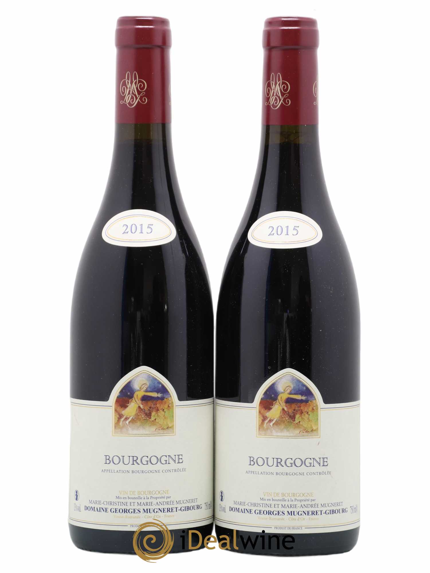 Bourgogne Mugneret-Gibourg (Domaine) 2015 - Lot de 2 bouteilles - 0