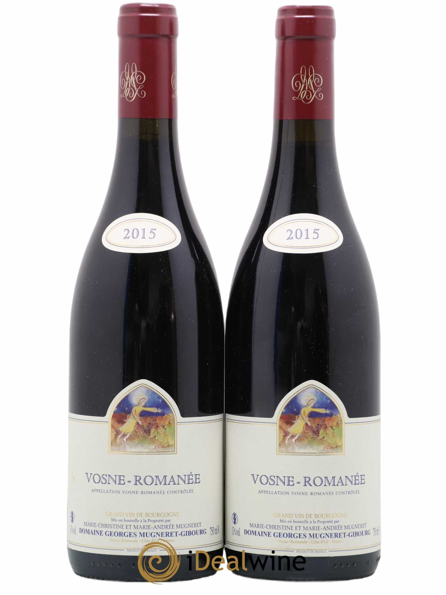 Vosne-Romanée Mugneret-Gibourg (Domaine) 2015 - Lot de 2 bouteilles - 0
