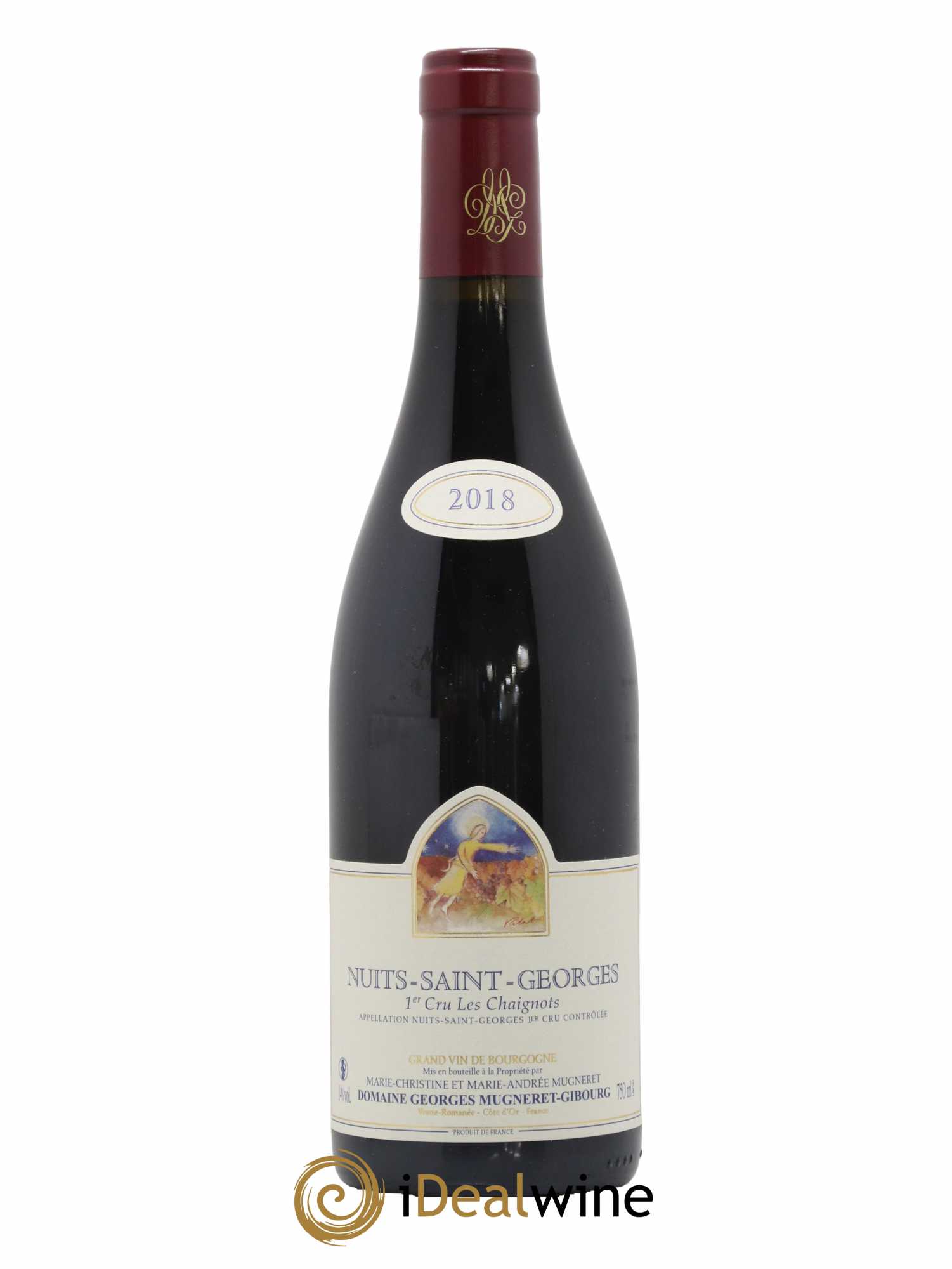 Nuits-Saint-Georges 1er Cru Les Chaignots Mugneret-Gibourg (Domaine) 2018 - Lot de 1 bouteille - 0