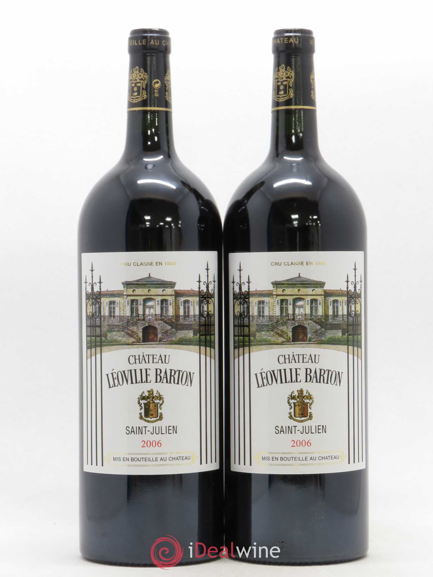 Château Léoville Barton 2ème Grand Cru Classé 2006 - Lot de 2 magnums - 0
