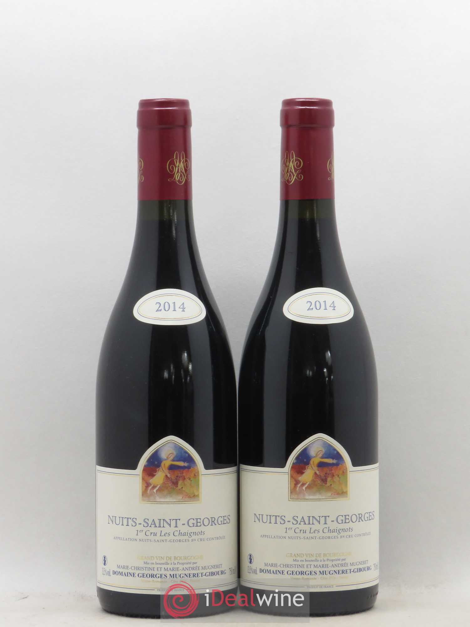 Nuits-Saint-Georges 1er Cru Les Chaignots Mugneret-Gibourg (Domaine) 2014 - Lot de 2 bouteilles - 0