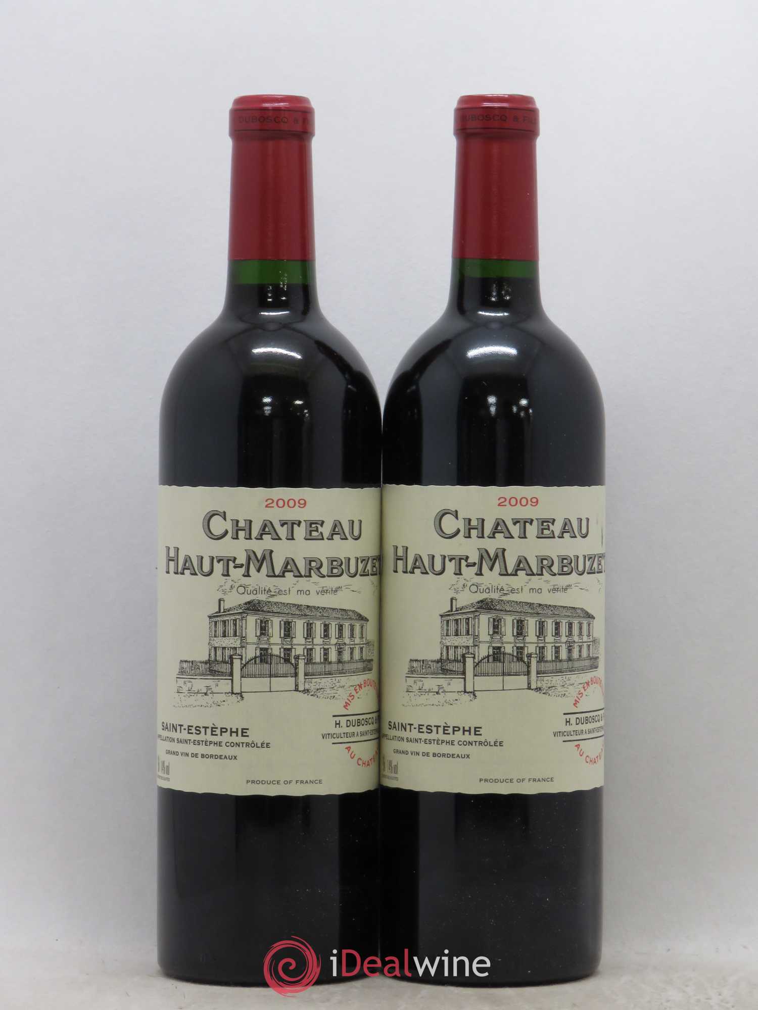 Château Haut Marbuzet 2009 - Lot de 2 bouteilles - 0