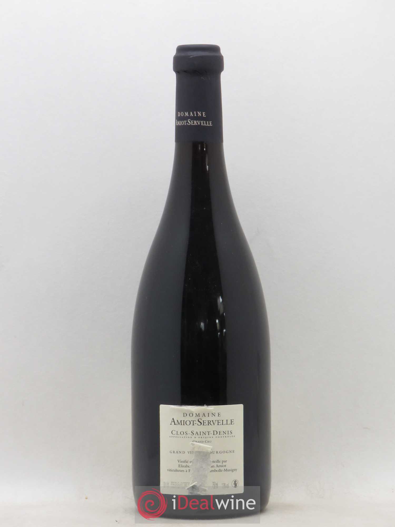 Clos Saint-Denis Grand Cru Amiot-Servelle 2010 - Lot de 1 bouteille - 1