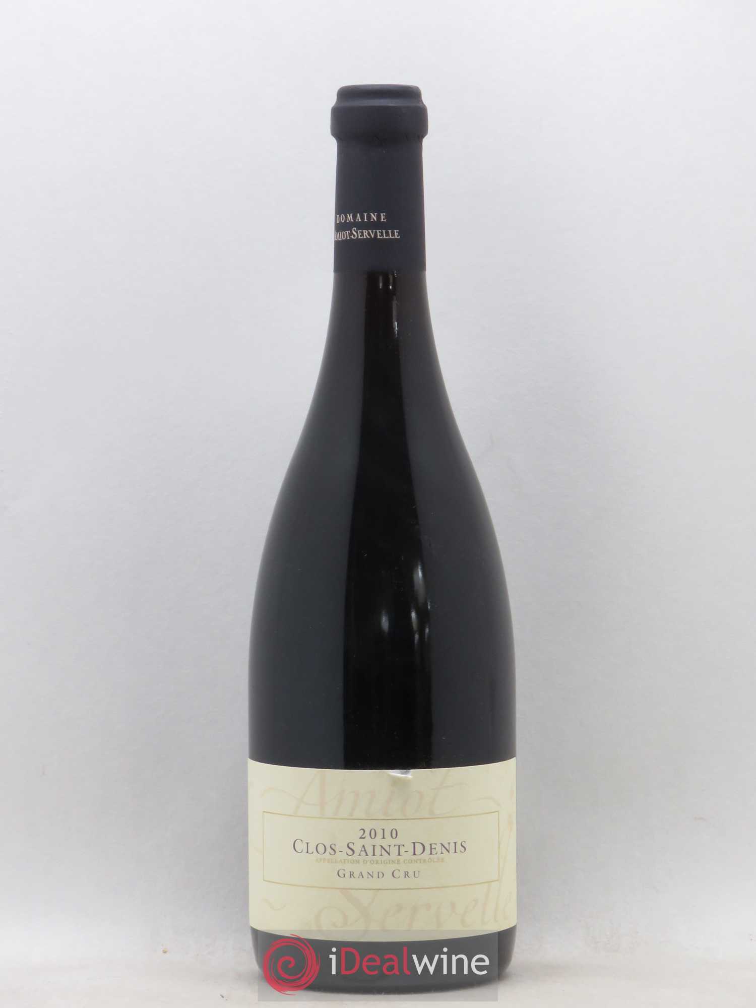 Clos Saint-Denis Grand Cru Amiot-Servelle 2010 - Lot de 1 bouteille - 0