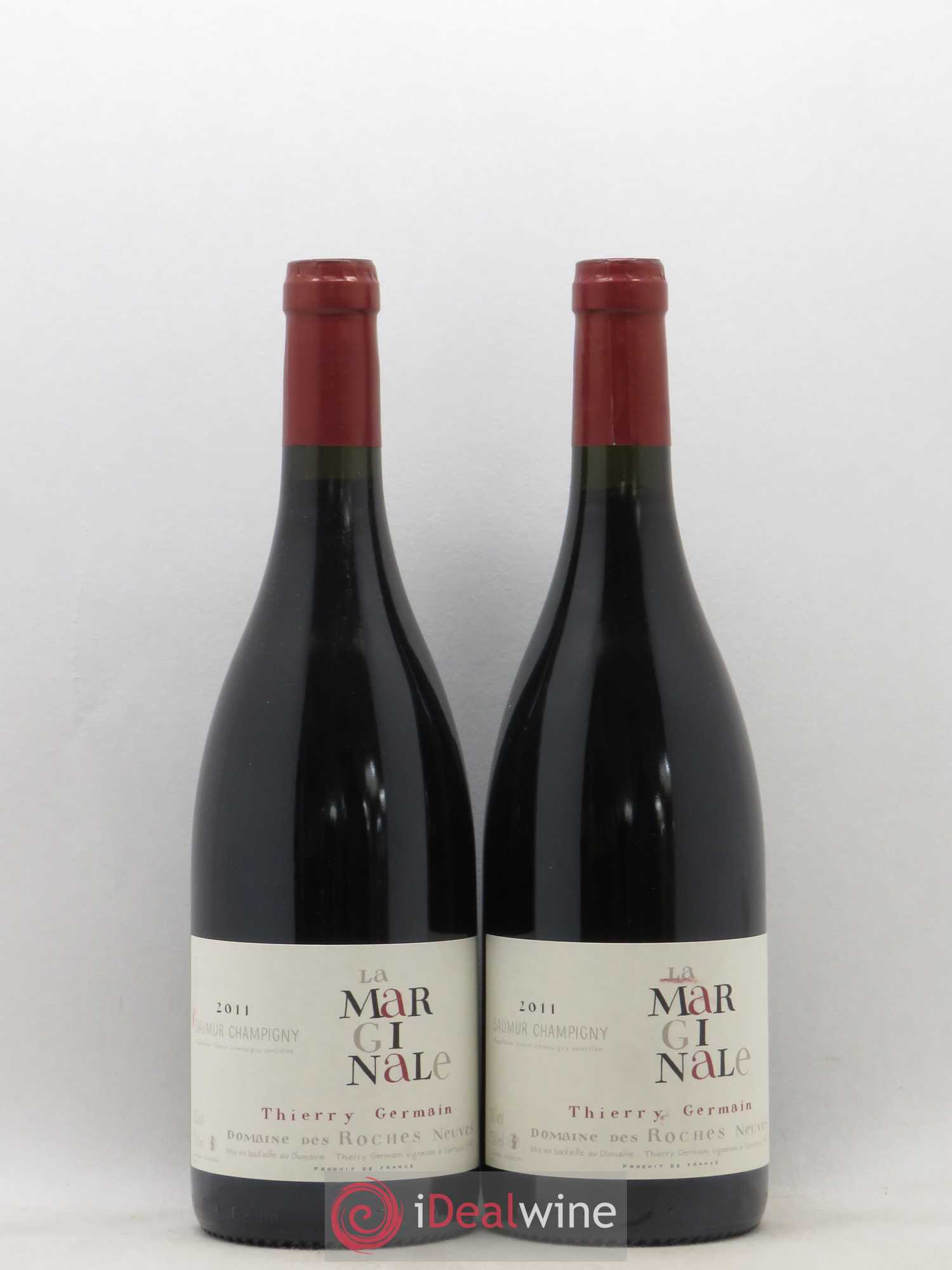 Saumur-Champigny La Marginale Domaine des Roches Neuves - Thierry Germain 2011 - Lot de 2 bouteilles - 0