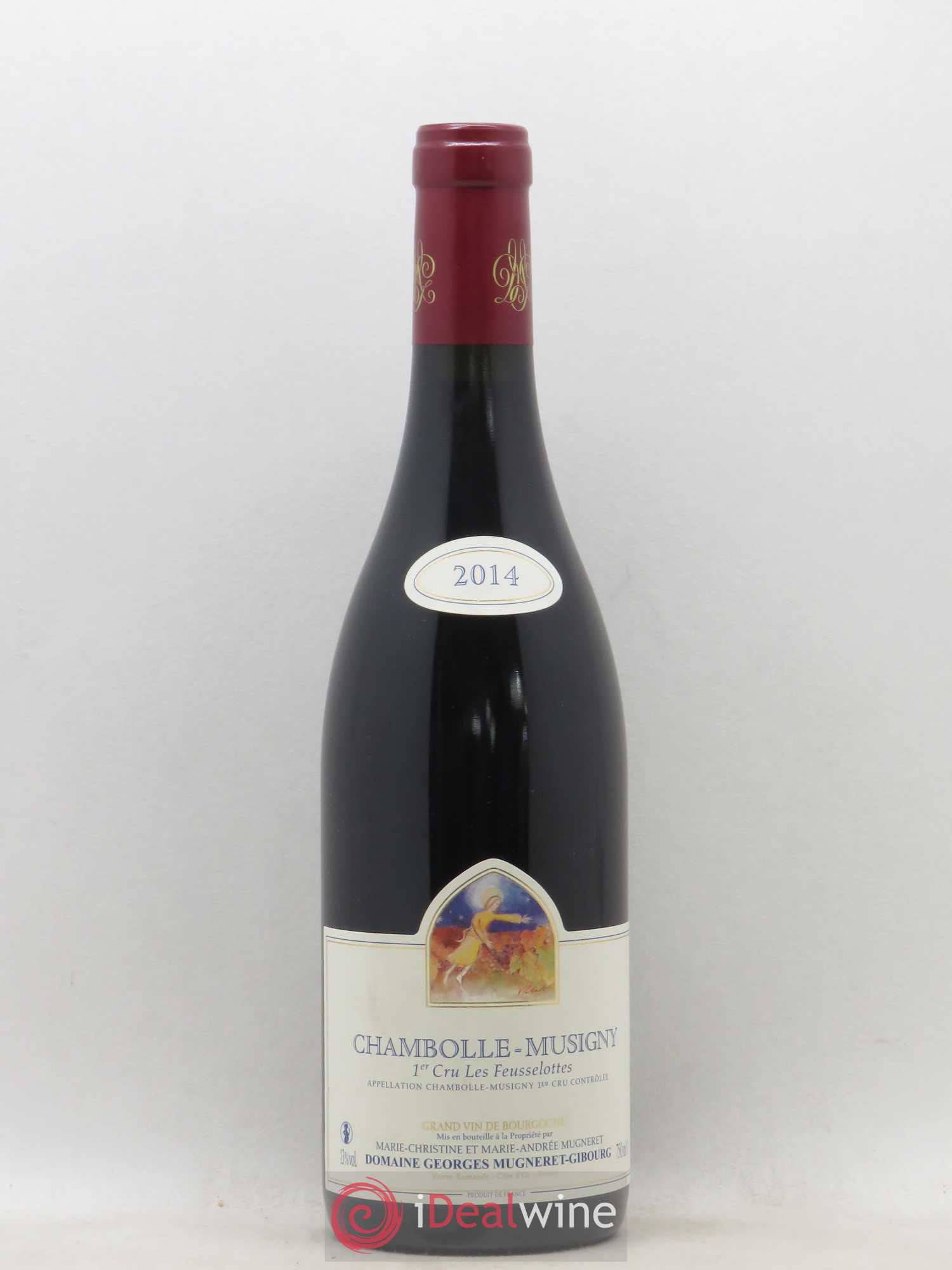 Chambolle-Musigny 1er Cru Les Feusselottes Mugneret-Gibourg (Domaine) 2014 - Lot de 1 bouteille - 0