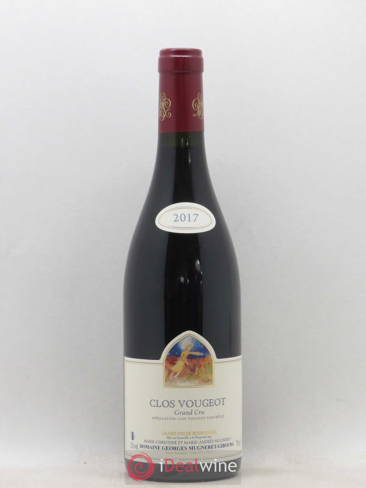 Clos de Vougeot Grand Cru Mugneret-Gibourg (Domaine) 2017 - Lot de 1 bouteille - 0