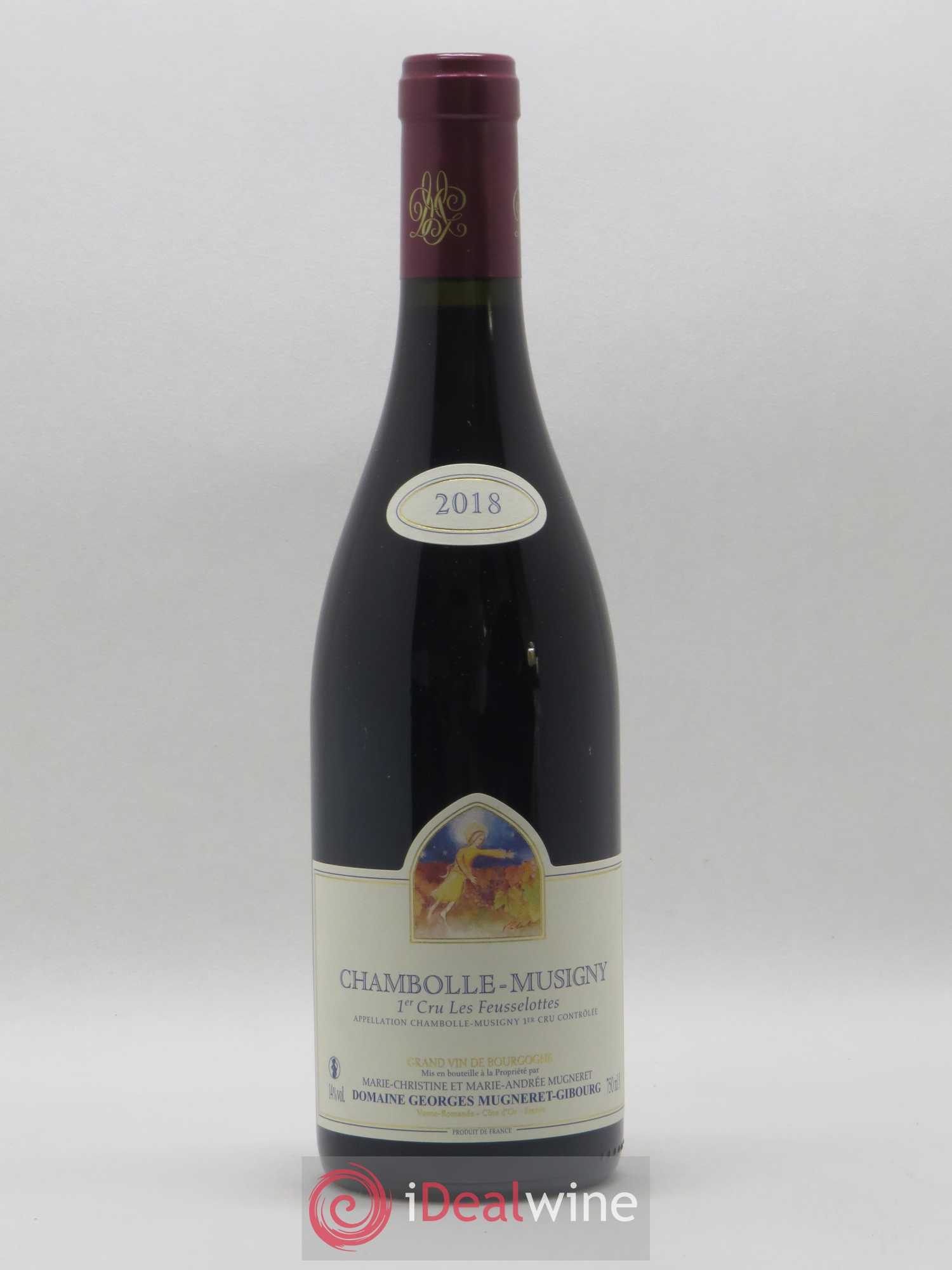 Chambolle-Musigny 1er Cru Les Feusselottes Mugneret-Gibourg (Domaine) 2018 - Lot de 1 bouteille - 0