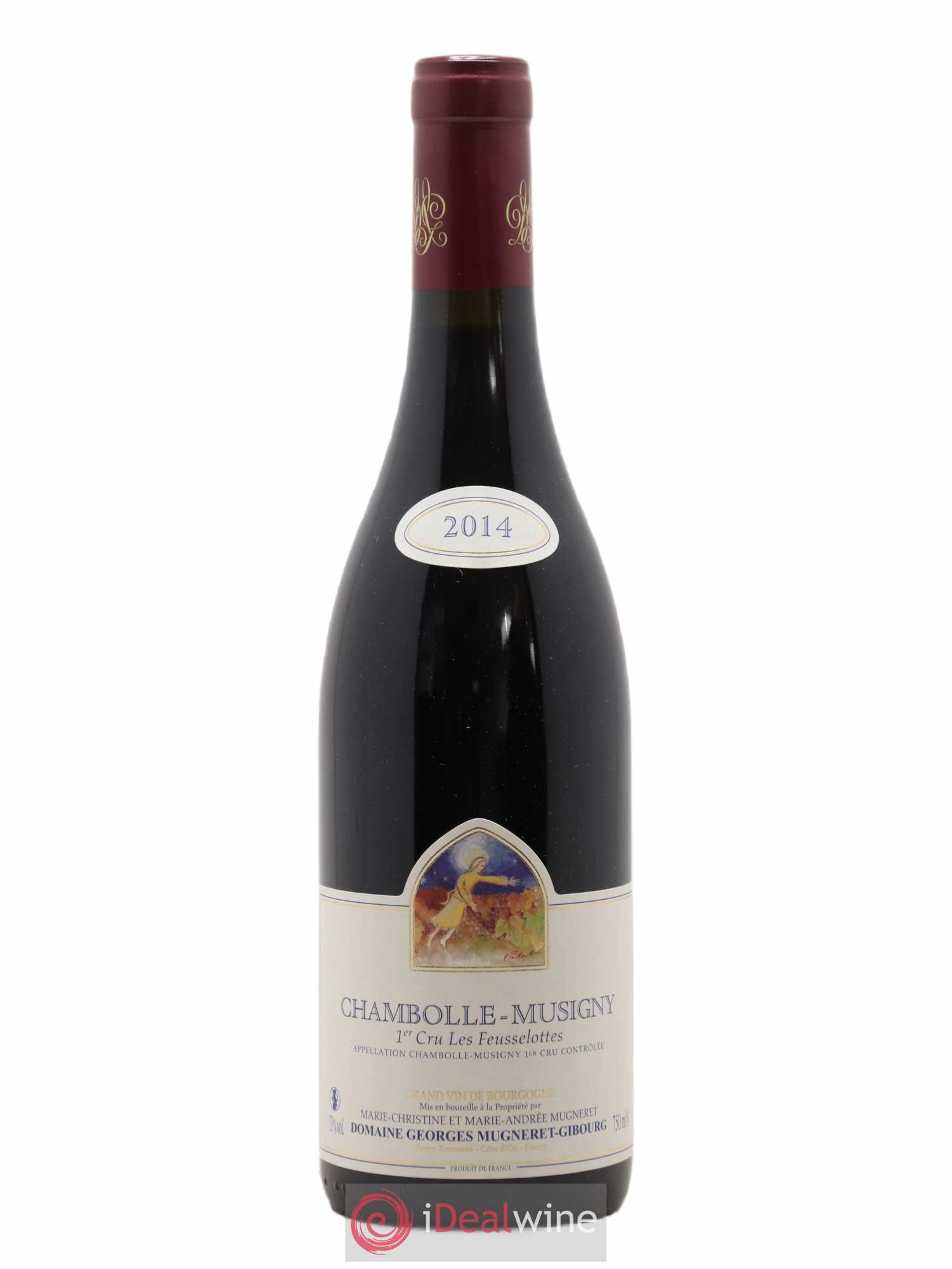 Chambolle-Musigny 1er Cru Les Feusselottes Mugneret-Gibourg (Domaine) 2014 - Lot de 1 bouteille - 0