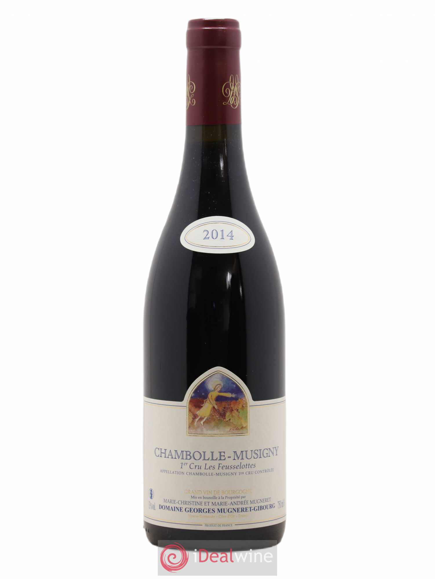 Chambolle-Musigny 1er Cru Les Feusselottes Mugneret-Gibourg (Domaine) 2014 - Lot de 1 bouteille - 0