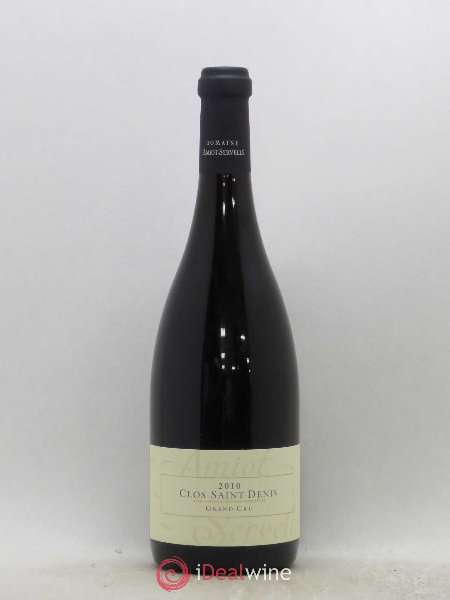 Clos Saint-Denis Grand Cru Amiot-Servelle 2010 - Lot de 1 bouteille - 0