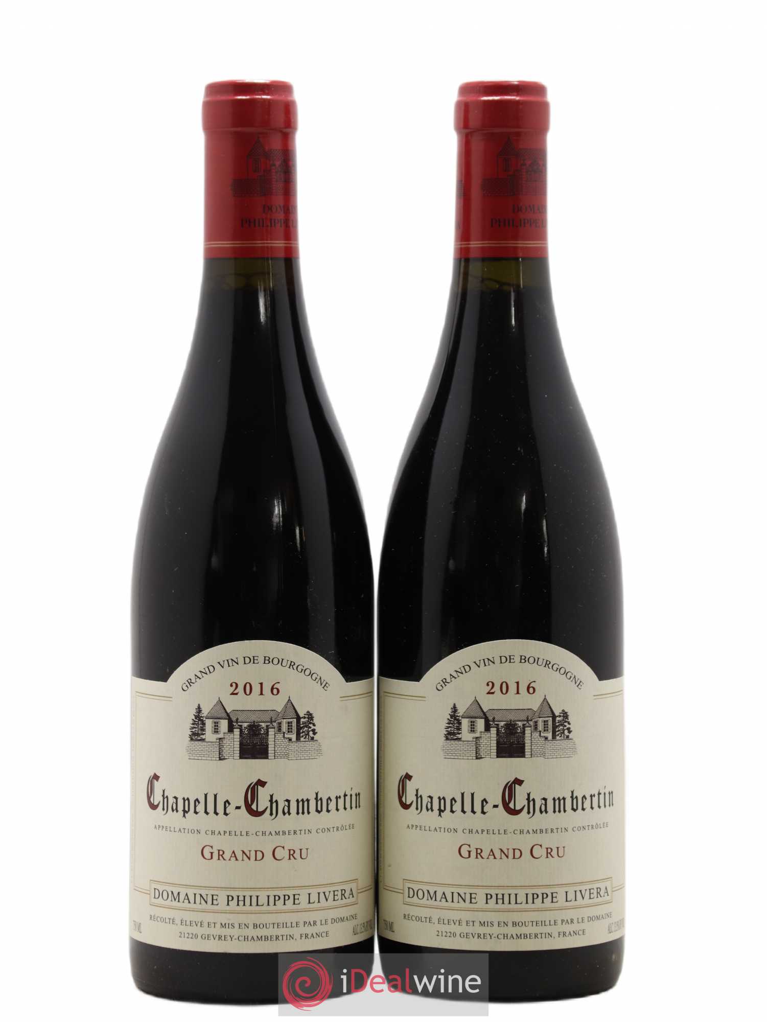 Chapelle-Chambertin Grand Cru Tilleuls (Domaine des) - Philippe Livera 2016 - Lot de 2 bouteilles - 0