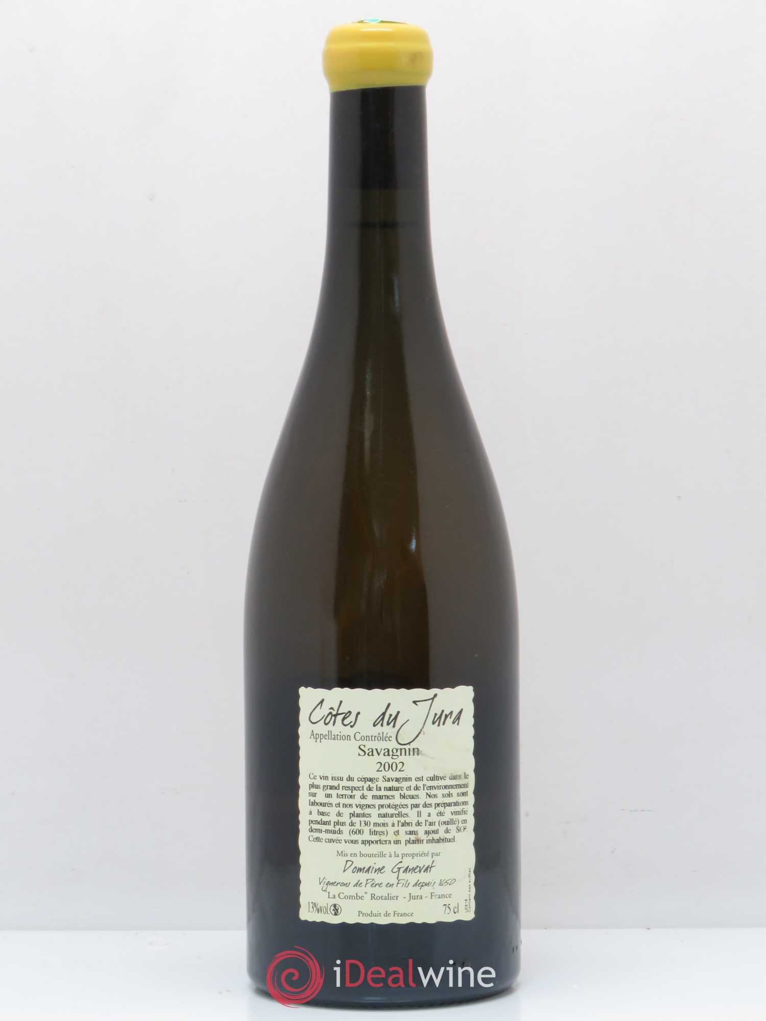 Côtes du Jura Les Vignes de mon Père Jean-François Ganevat (Domaine) 2002 - Lot de 1 bouteille - 1