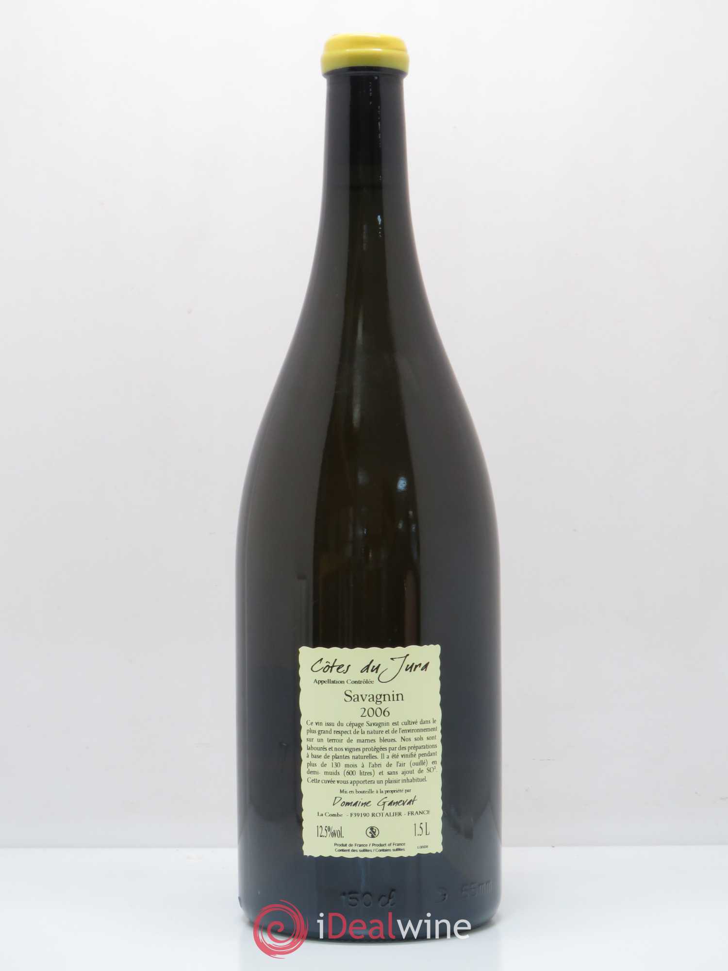 Côtes du Jura Les Vignes de mon Père Jean-François Ganevat (Domaine) 2006 - Lot de 1 magnum - 1