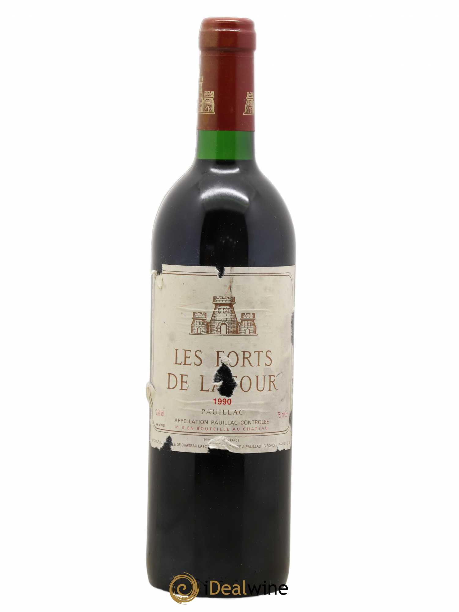 Les Forts de Latour Second Vin 1990 - Lot de 1 bouteille - 0