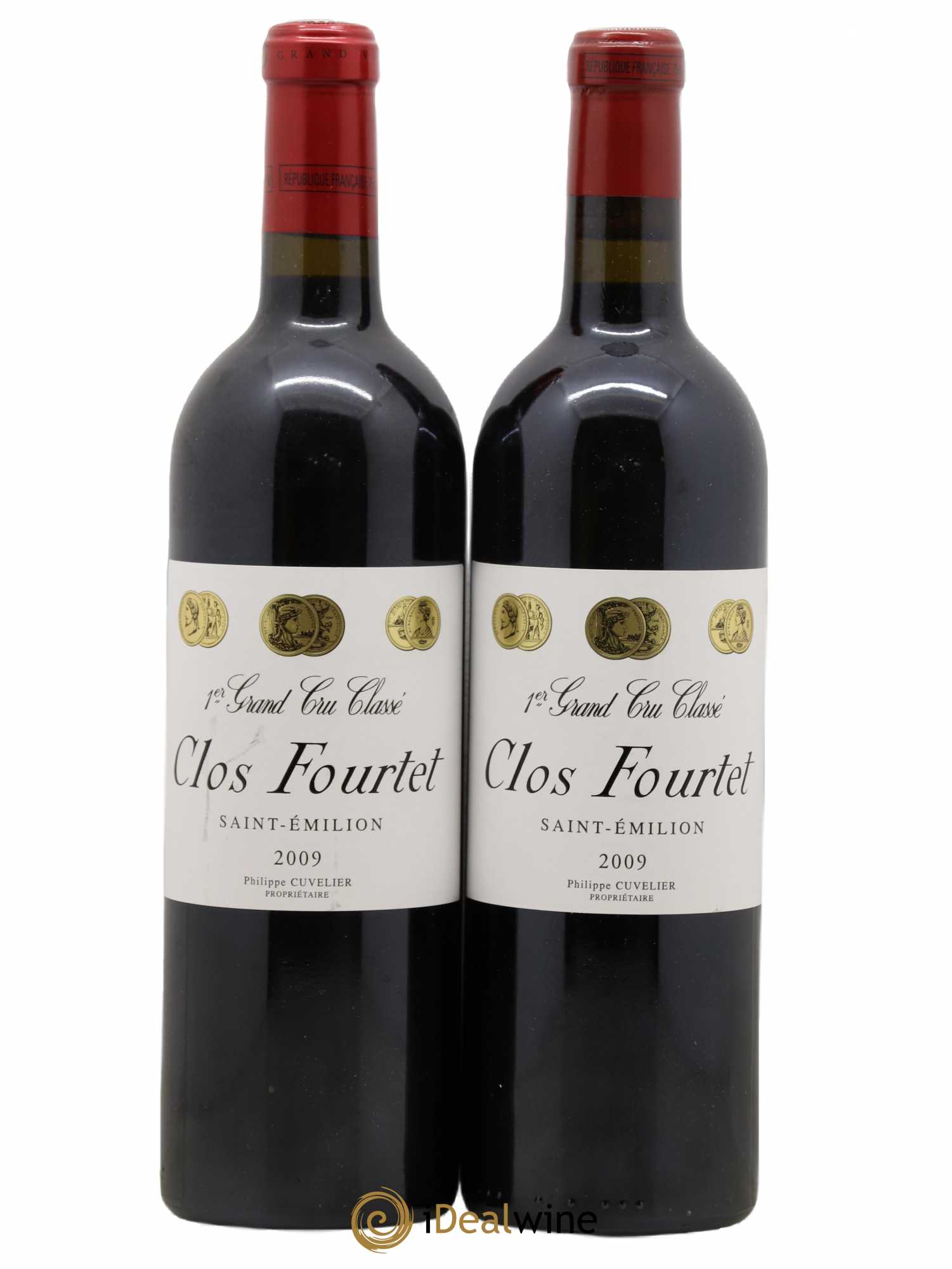 Clos Fourtet 1er Grand Cru Classé B 2009 - Lot de 2 bouteilles - 0