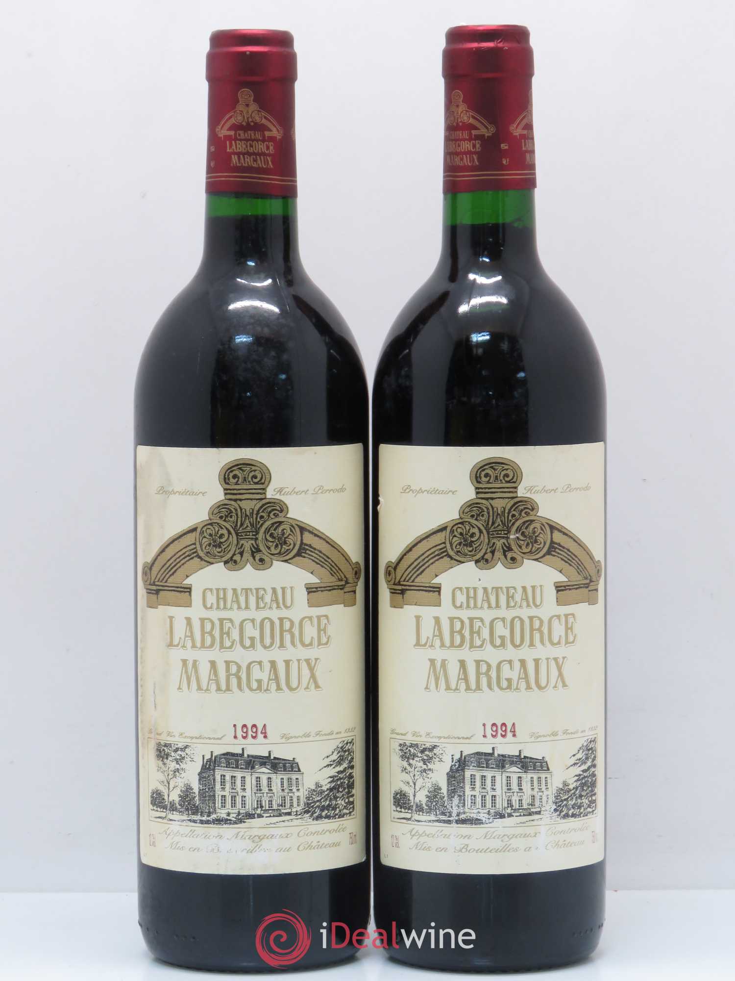 Château Labegorce Cru Bourgeois 1994 - Lot de 2 bouteilles - 0