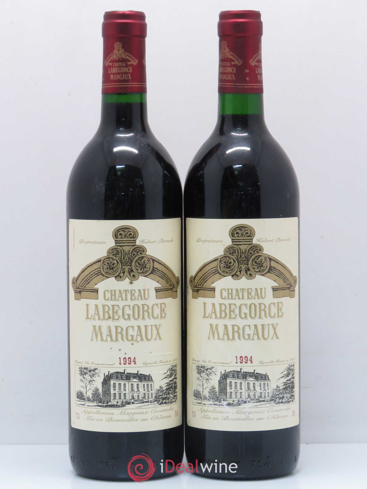 Château Labegorce Cru Bourgeois 1994 - Lot de 2 bouteilles - 0