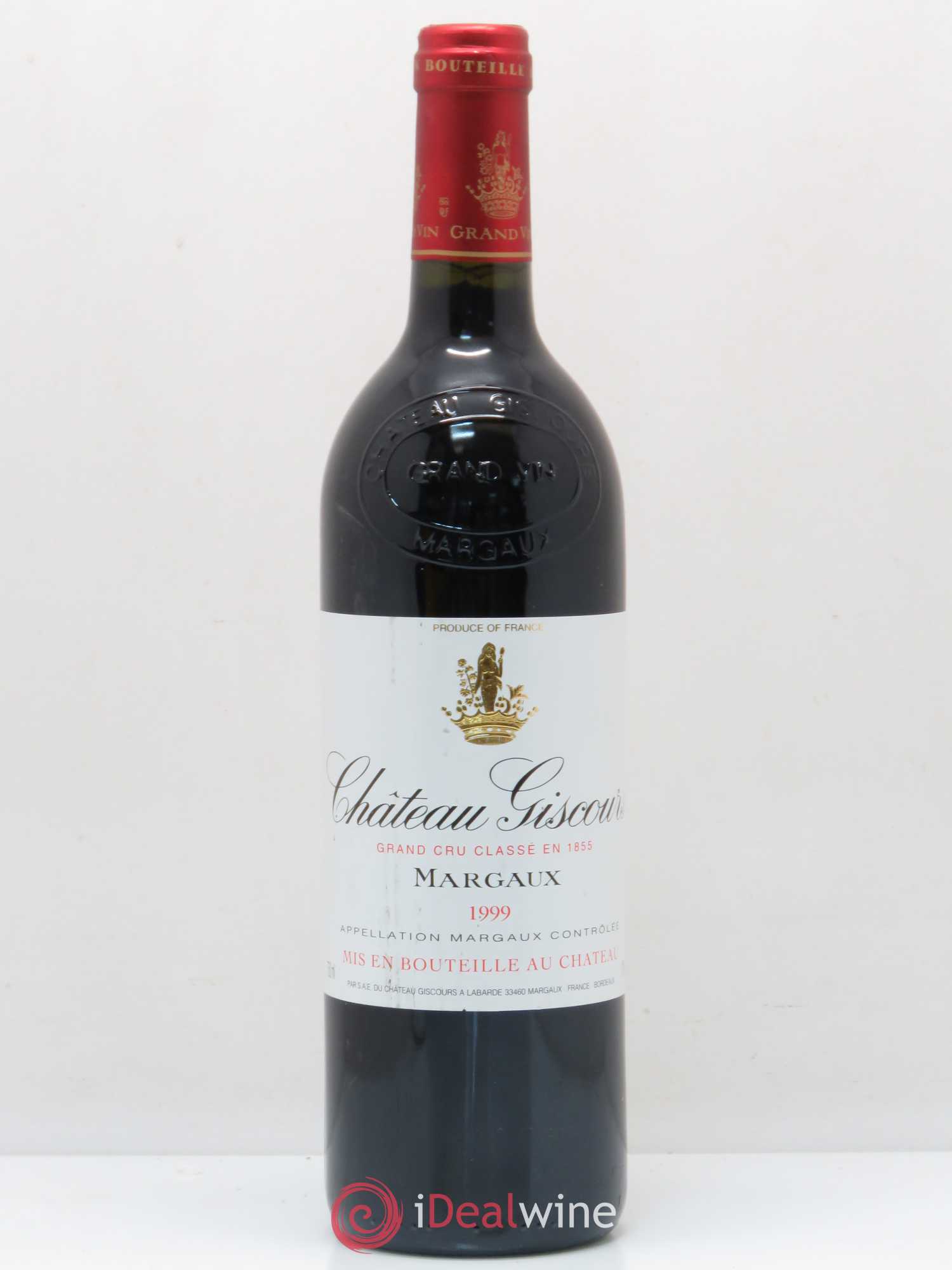 Château Giscours 3ème Grand Cru Classé 1999 - Lot de 1 bouteille - 0