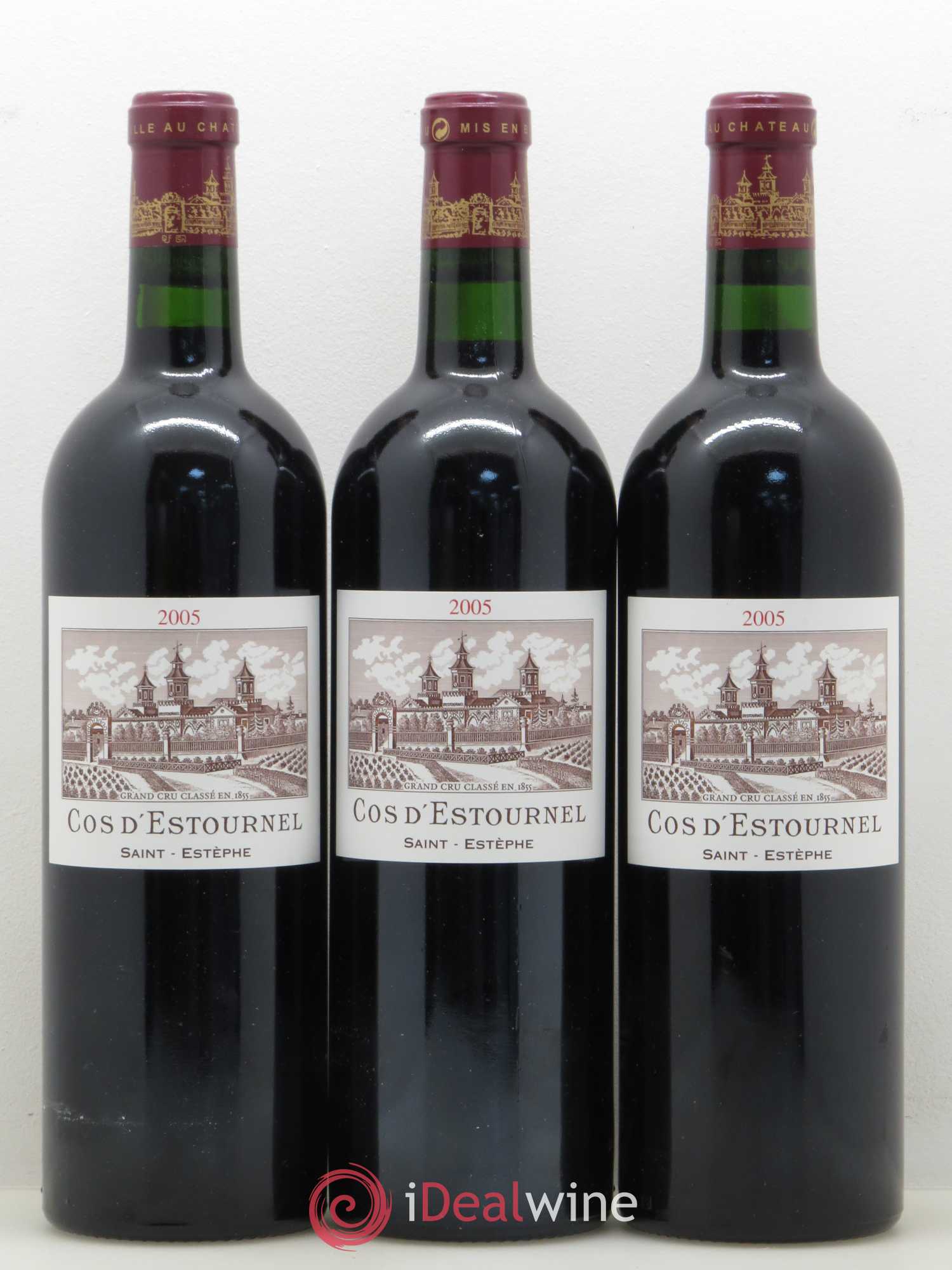 Cos d'Estournel 2ème Grand Cru Classé 2005 - Lot de 12 bouteilles - 1
