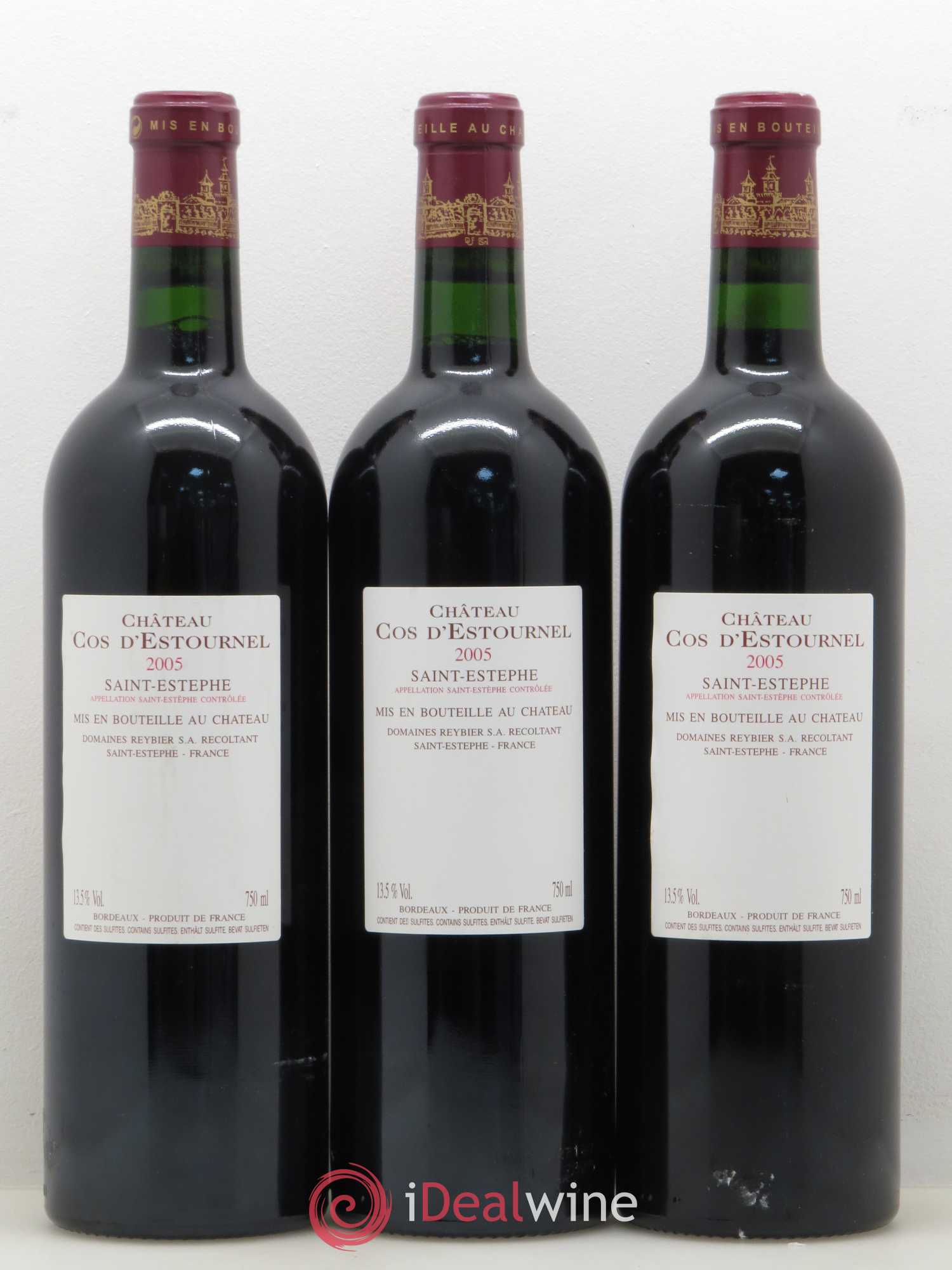 Cos d'Estournel 2ème Grand Cru Classé 2005 - Lot de 12 bouteilles - 2