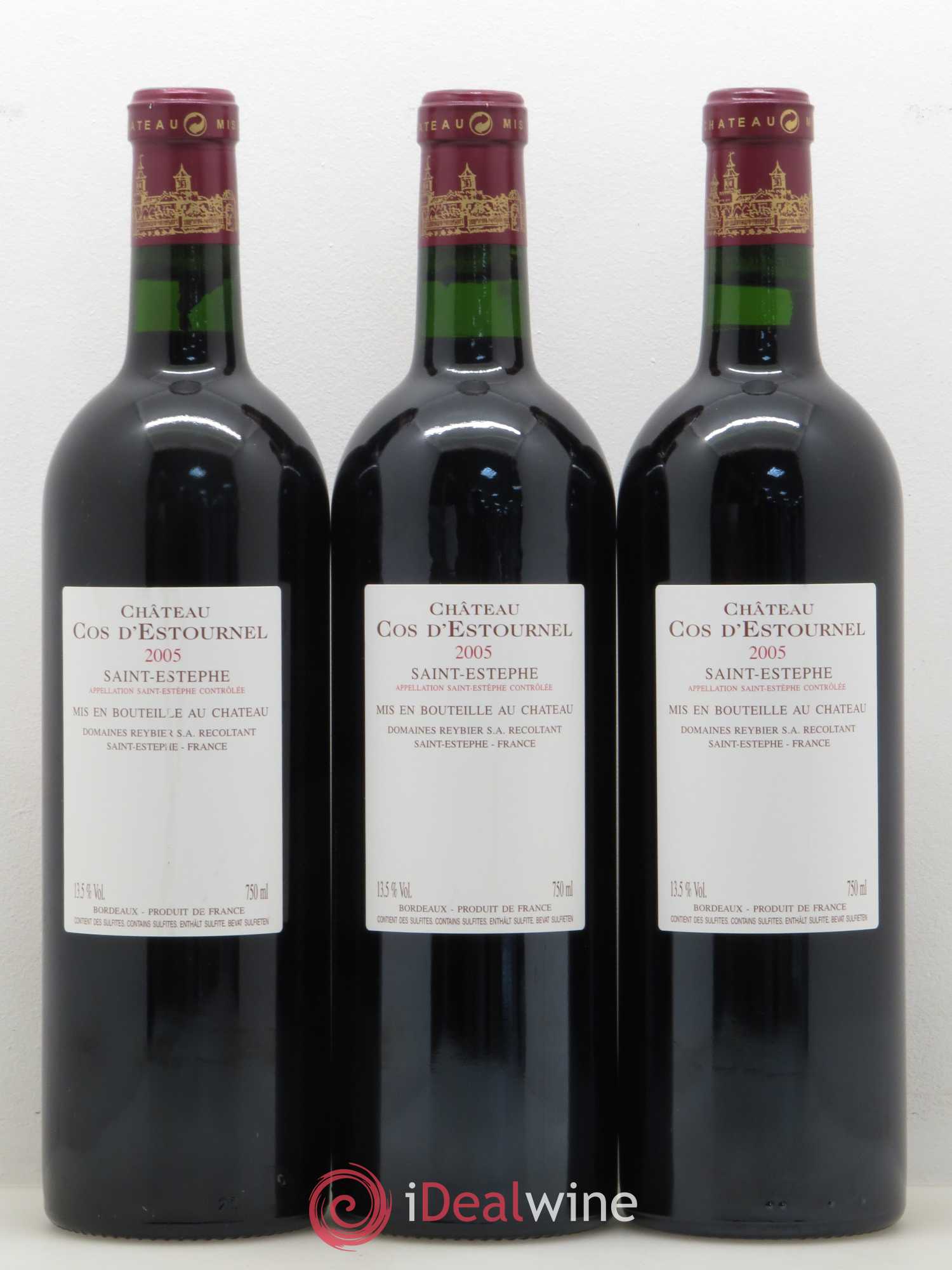 Cos d'Estournel 2ème Grand Cru Classé 2005 - Lot de 12 bouteilles - 8