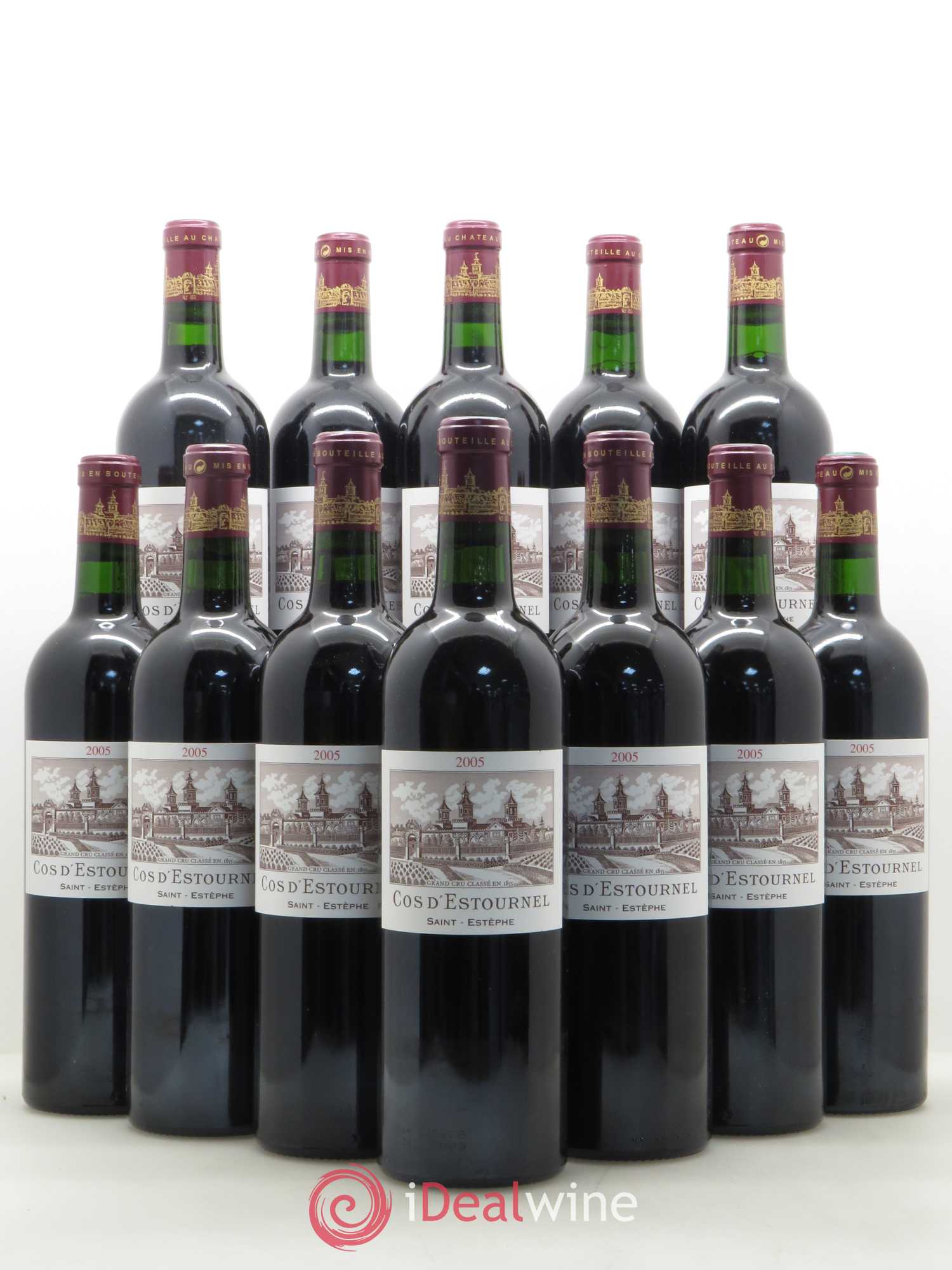 Cos d'Estournel 2ème Grand Cru Classé 2005 - Lot de 12 bouteilles - 0