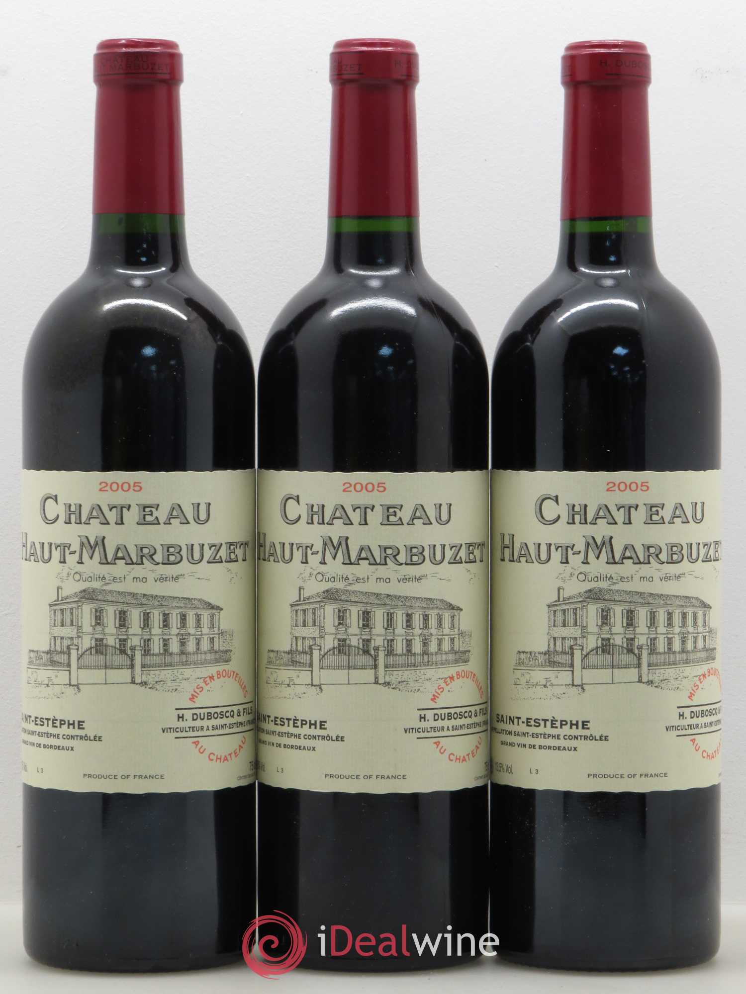 Château Haut Marbuzet 2005 - Lot of 6 bottles - 2
